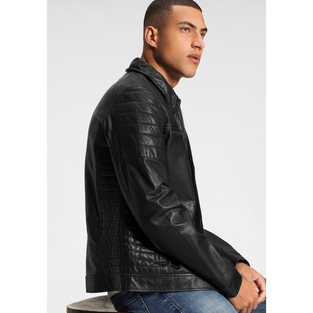 Bruno Banani Lederjacke »William«