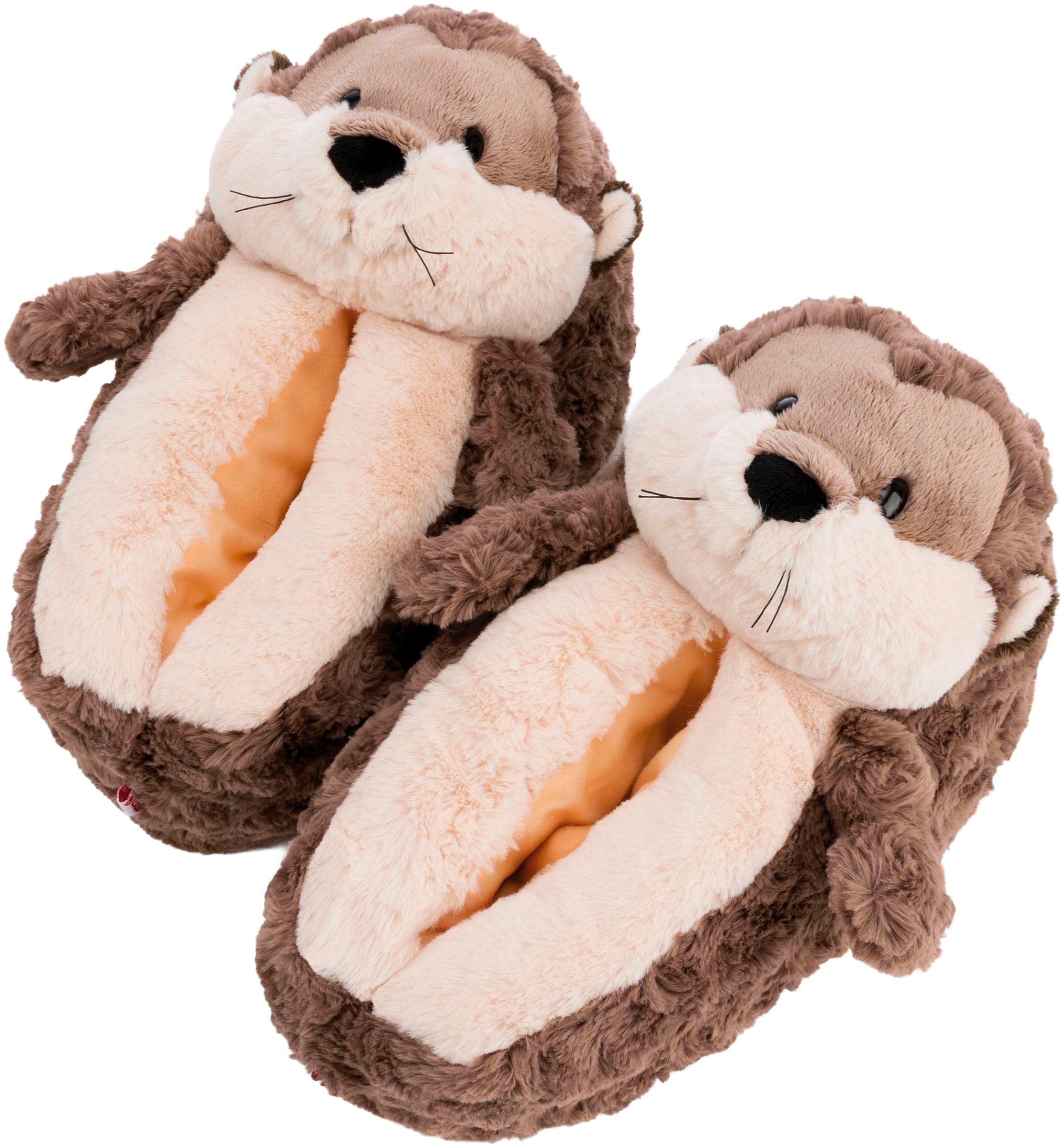 Nici Plüsch Hausschuhe »Otter Ophelio«