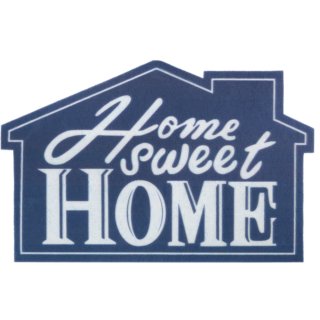 my home Fußmatte »Home sweet Home Haus«, Motivform