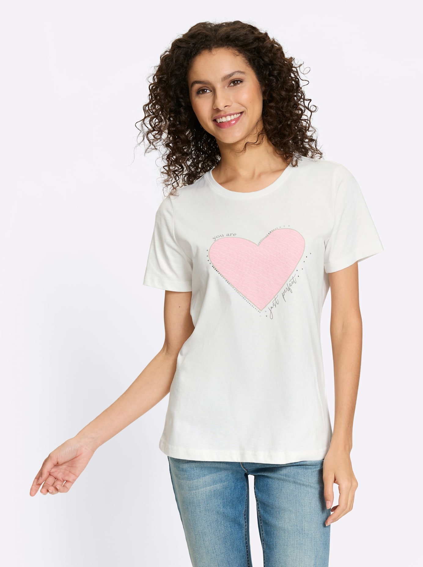 heine Kurzarmshirt »T-Shirt« 1 tlg.