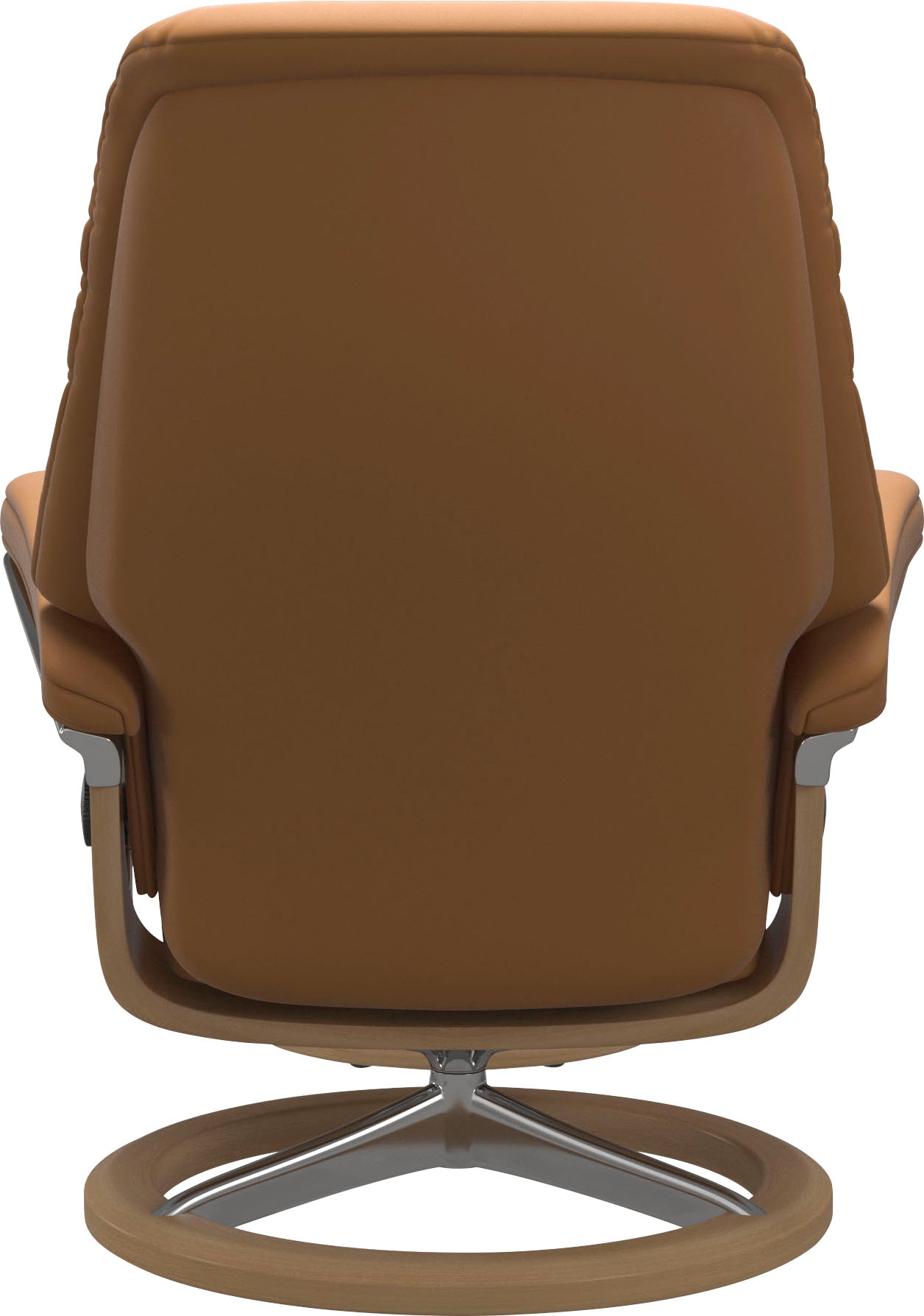 Stressless® Relaxsessel »Sunrise«, (Set, Relaxsessel mit Hocker), mit Signature Base, Größe S, Gestell Eiche