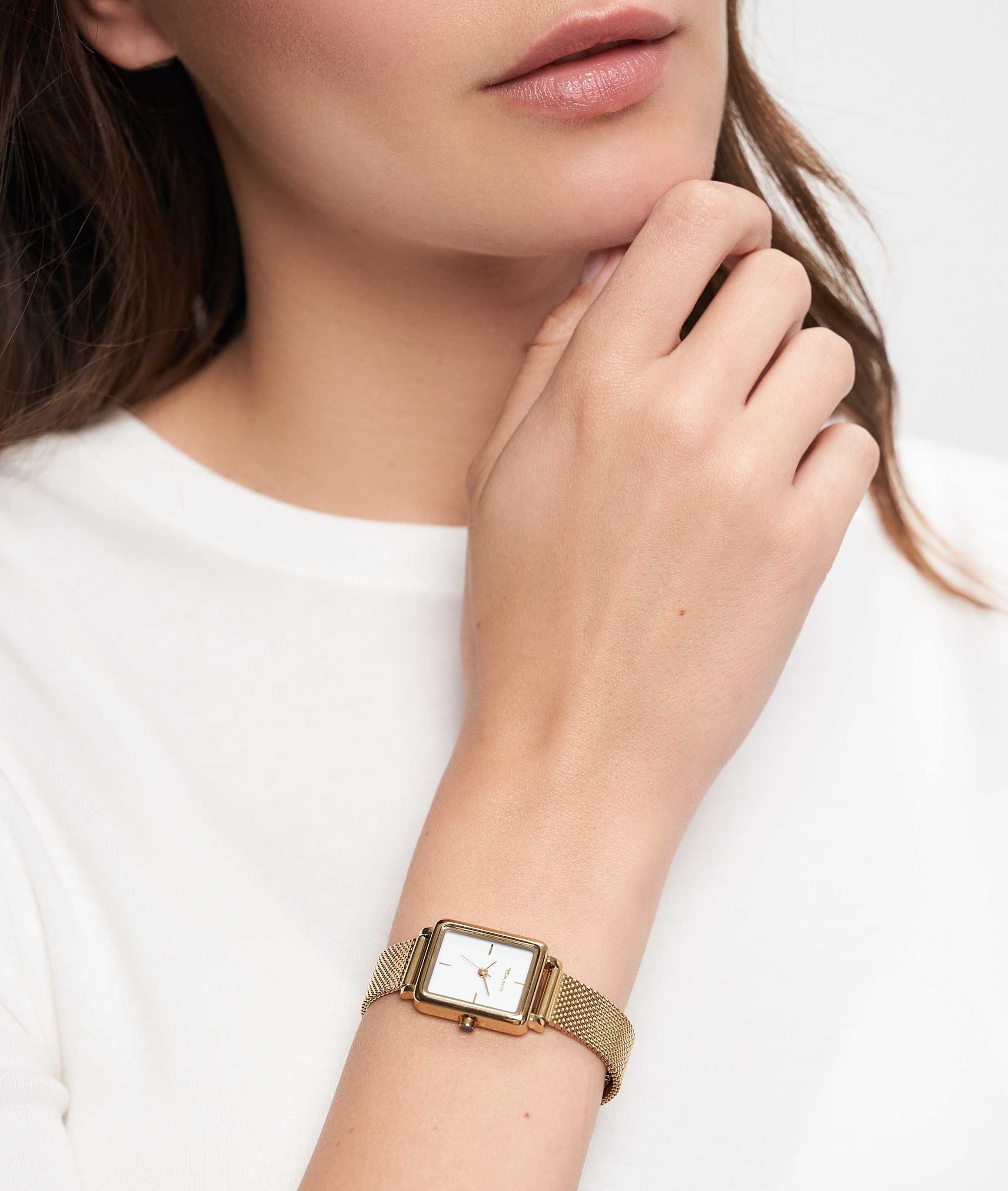 Tamaris Quarzuhr Armbanduhr, Damenuhr, Edelstahlarmband, analog