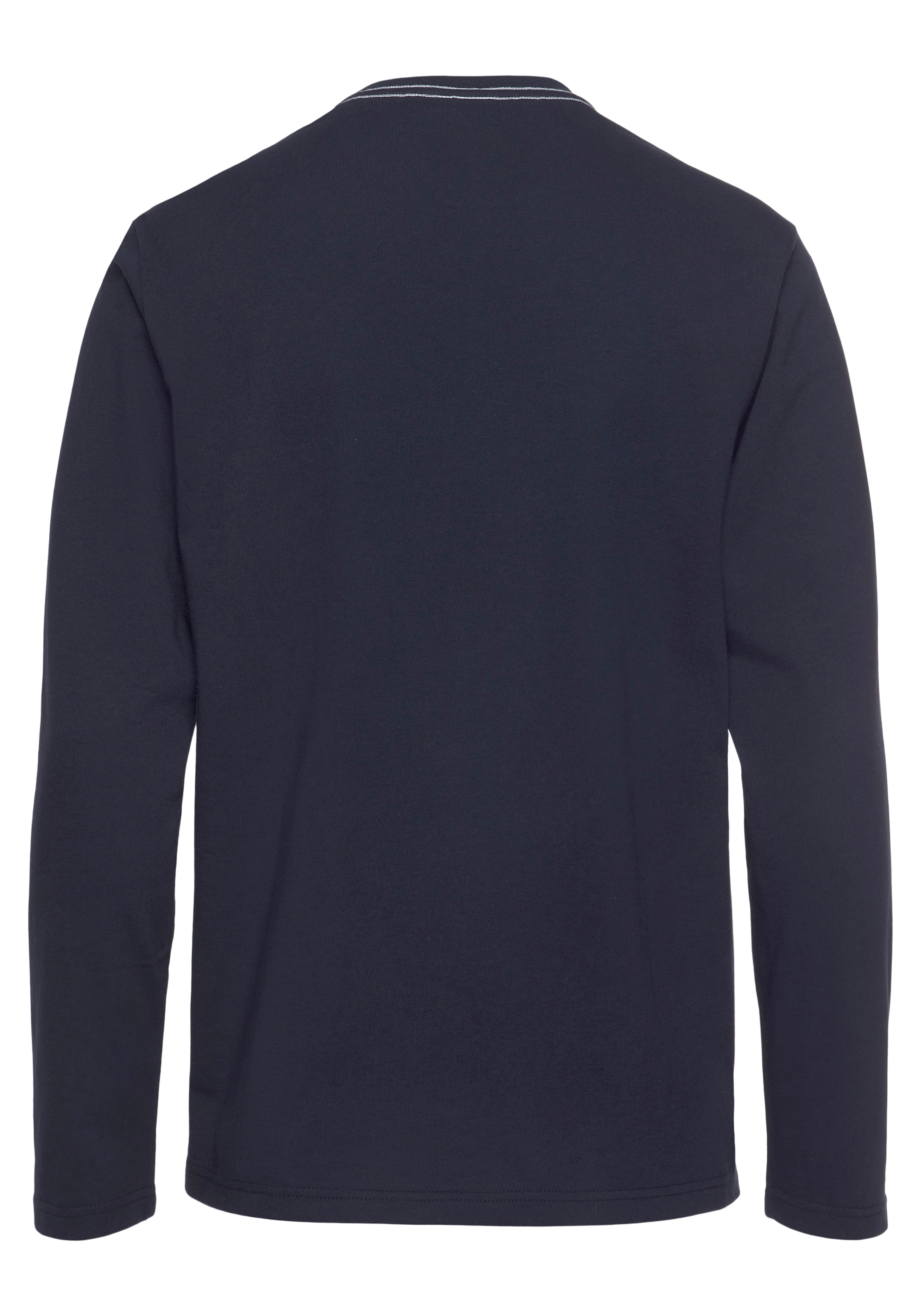 Eastwind Langarmshirt, (3er-Pack), Langarm, Basic-Stil, Rundhals-Ausschnitt, aus 100% Baumwolle