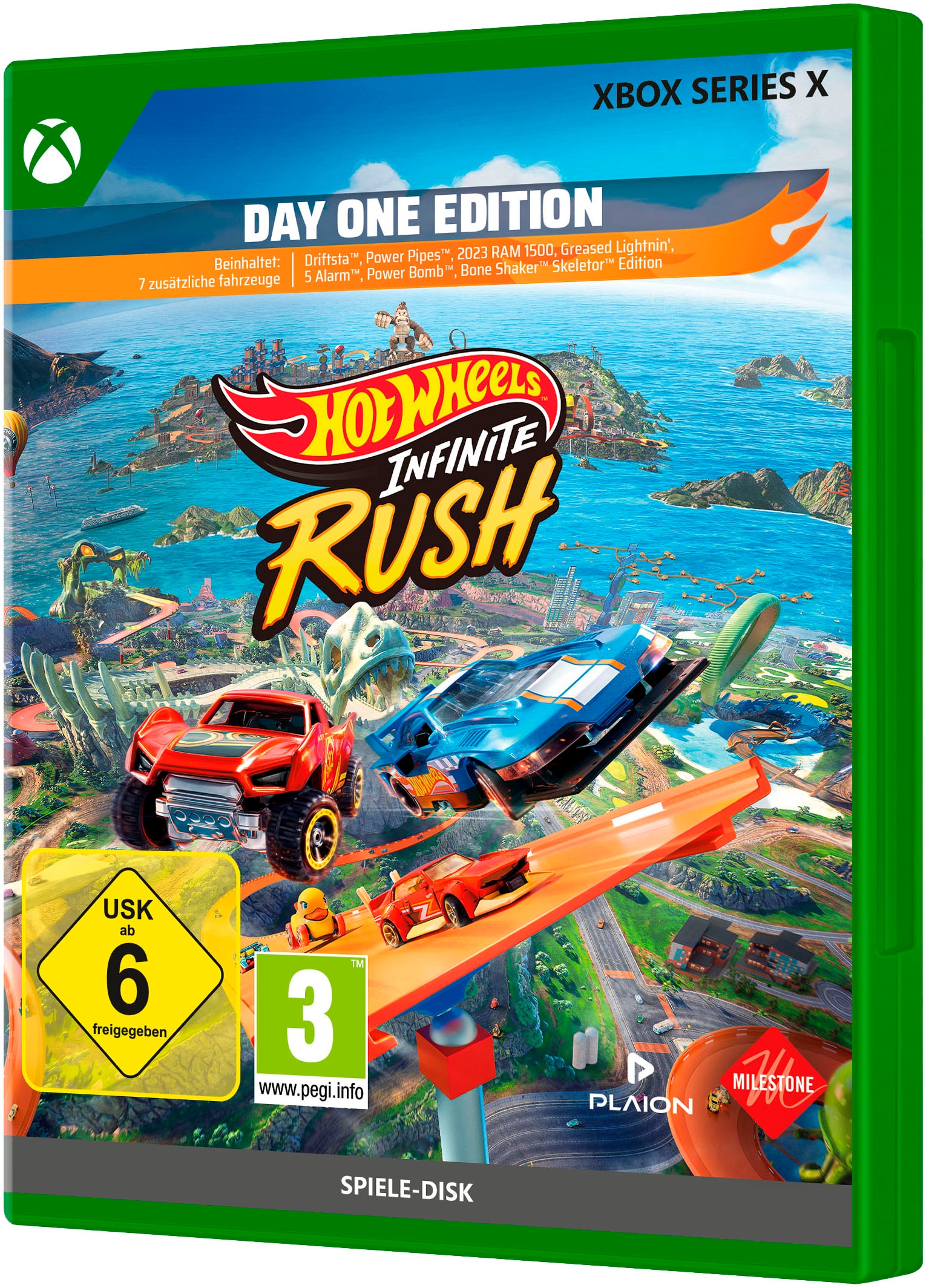 Milestone Spielesoftware »Hot Wheels Infinite Rush Day One Edition« Xbox Series X