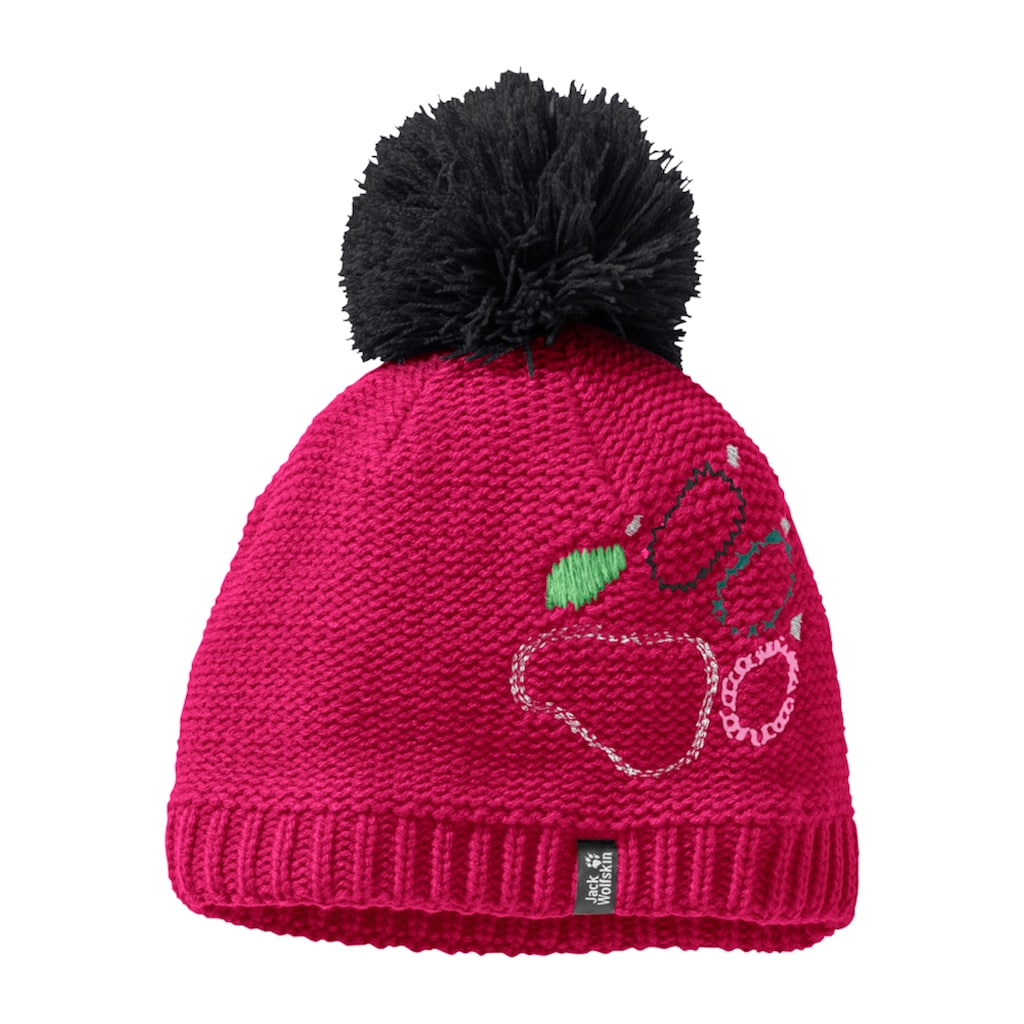 Jack Wolfskin Bommelmütze »PAW KNIT CAP KIDS«