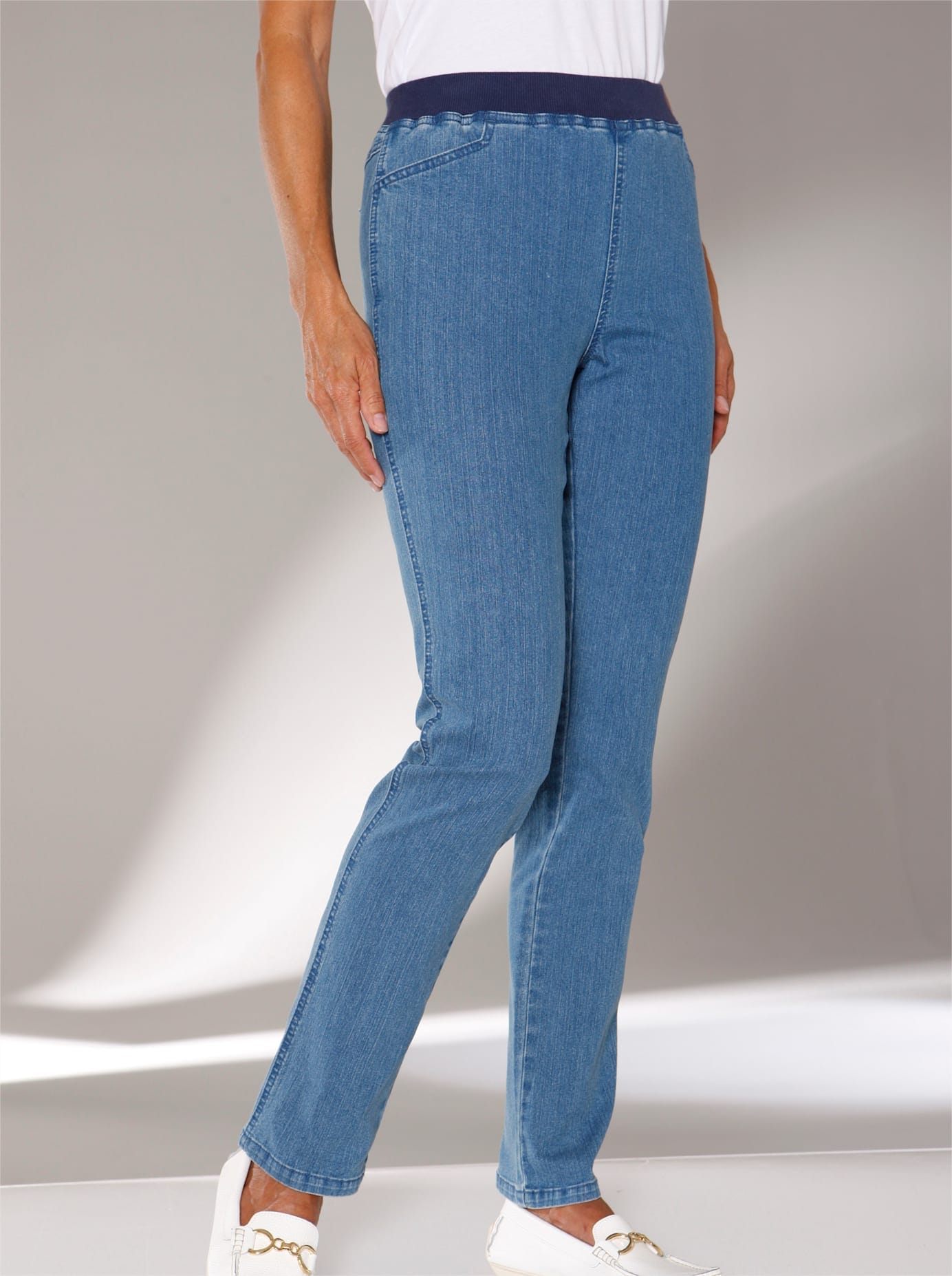 Classic Basics Stretch-Jeans, (1 tlg.)