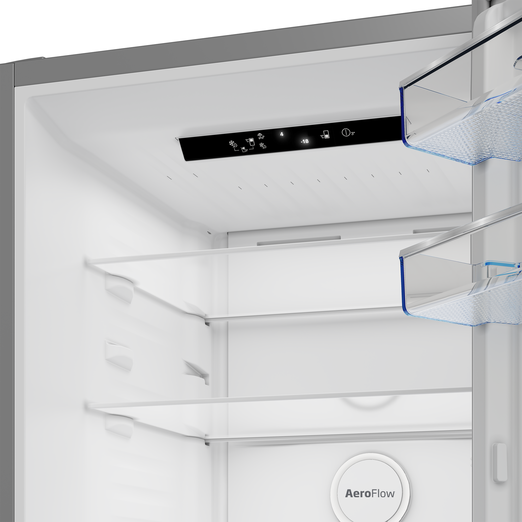 BEKO Kühl-/Gefrierkombination »B5RCNA416HXB« 203,5 cm hoch 59,5 cm breit