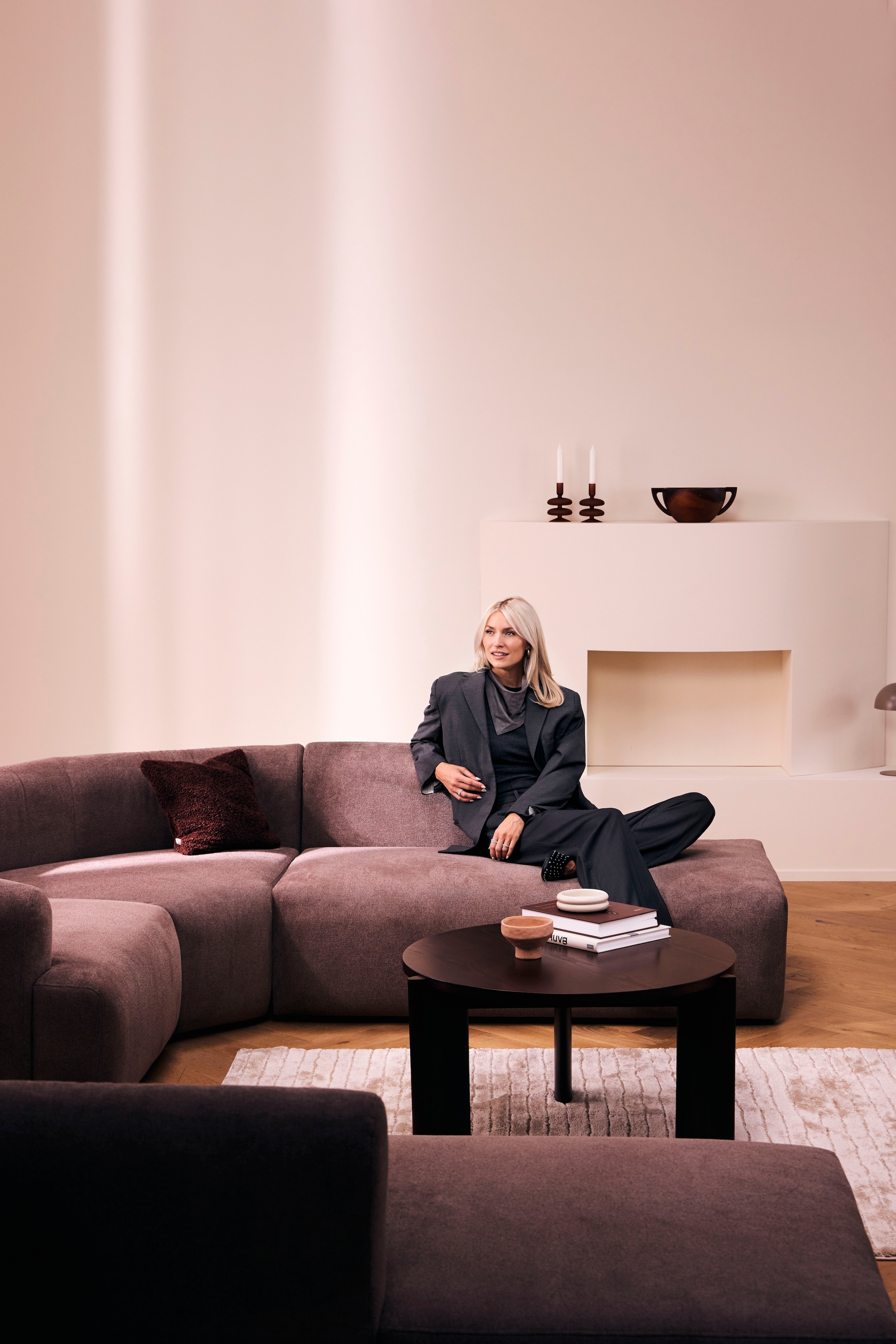 LeGer Home by Lena Gercke Sessel »LYZA Sofa-Mittelelement, Maße B/T/H: 76/96/74 cm«, als Modul oder separat verwendbar, für individuelle Zusammenstellung