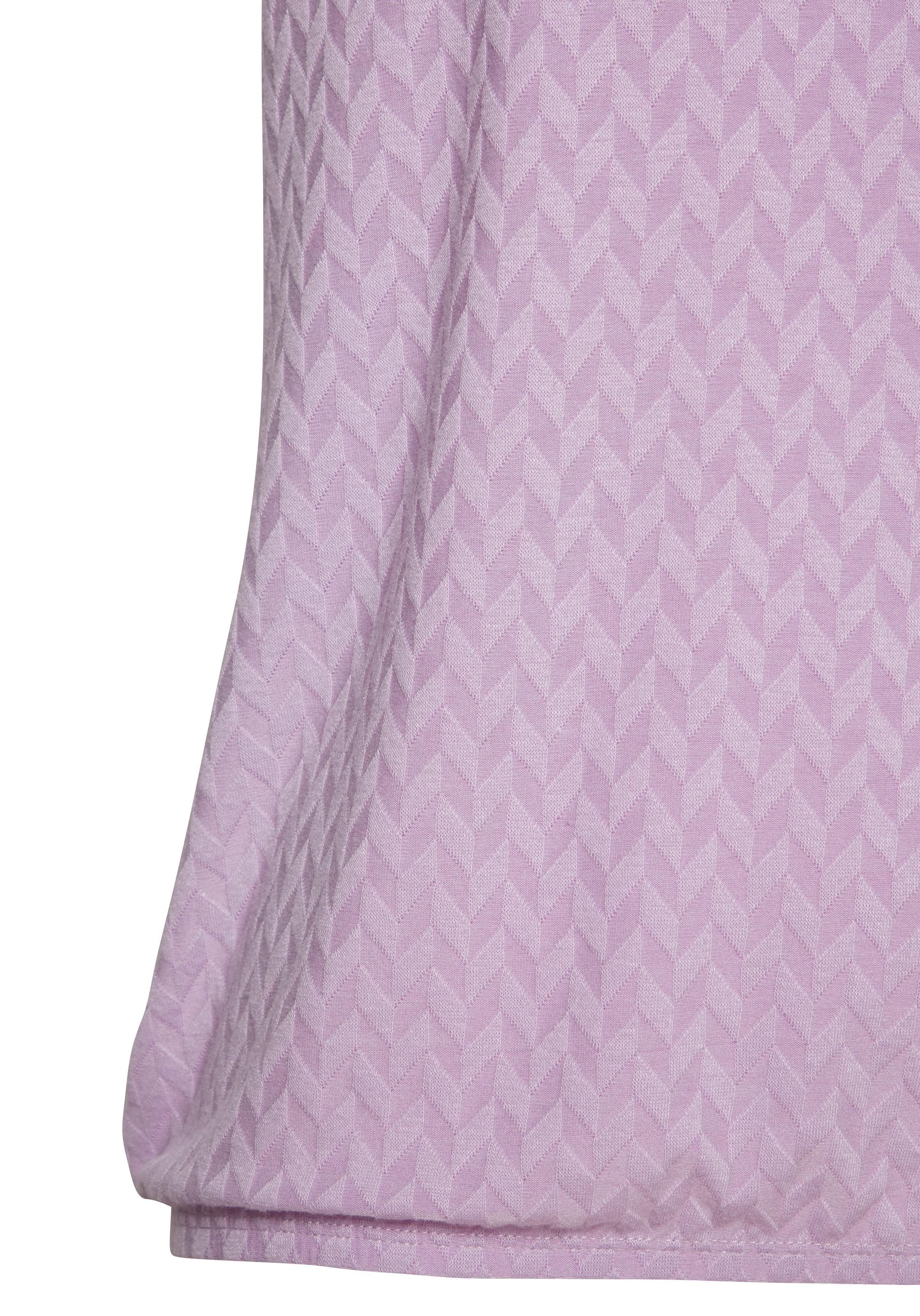 Vivance Kurzarmshirt »mit modischem Jacquard-Muster«, (Packung), mit schönem Jacqaurdmuster
