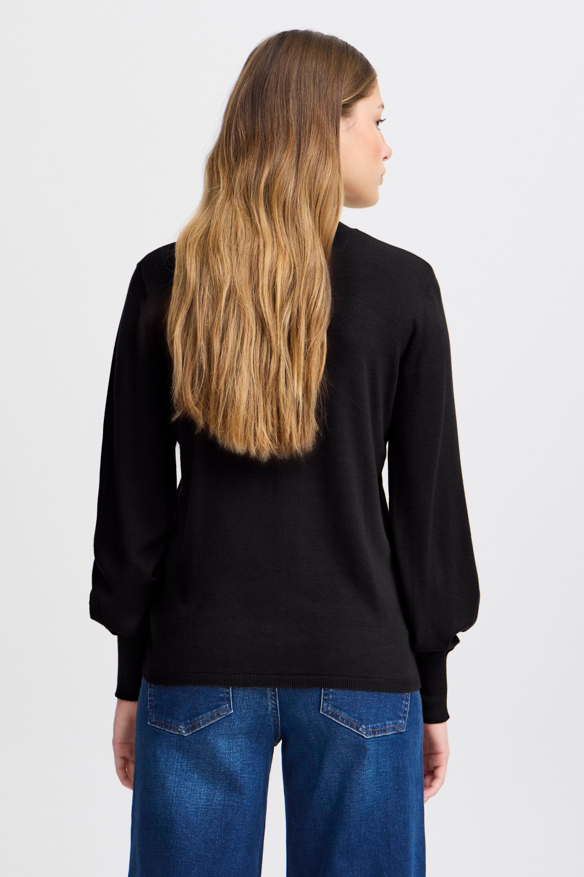 Ichi Strickfleece-Pullover »Strickpullover IHMAFA TURTLE LS«