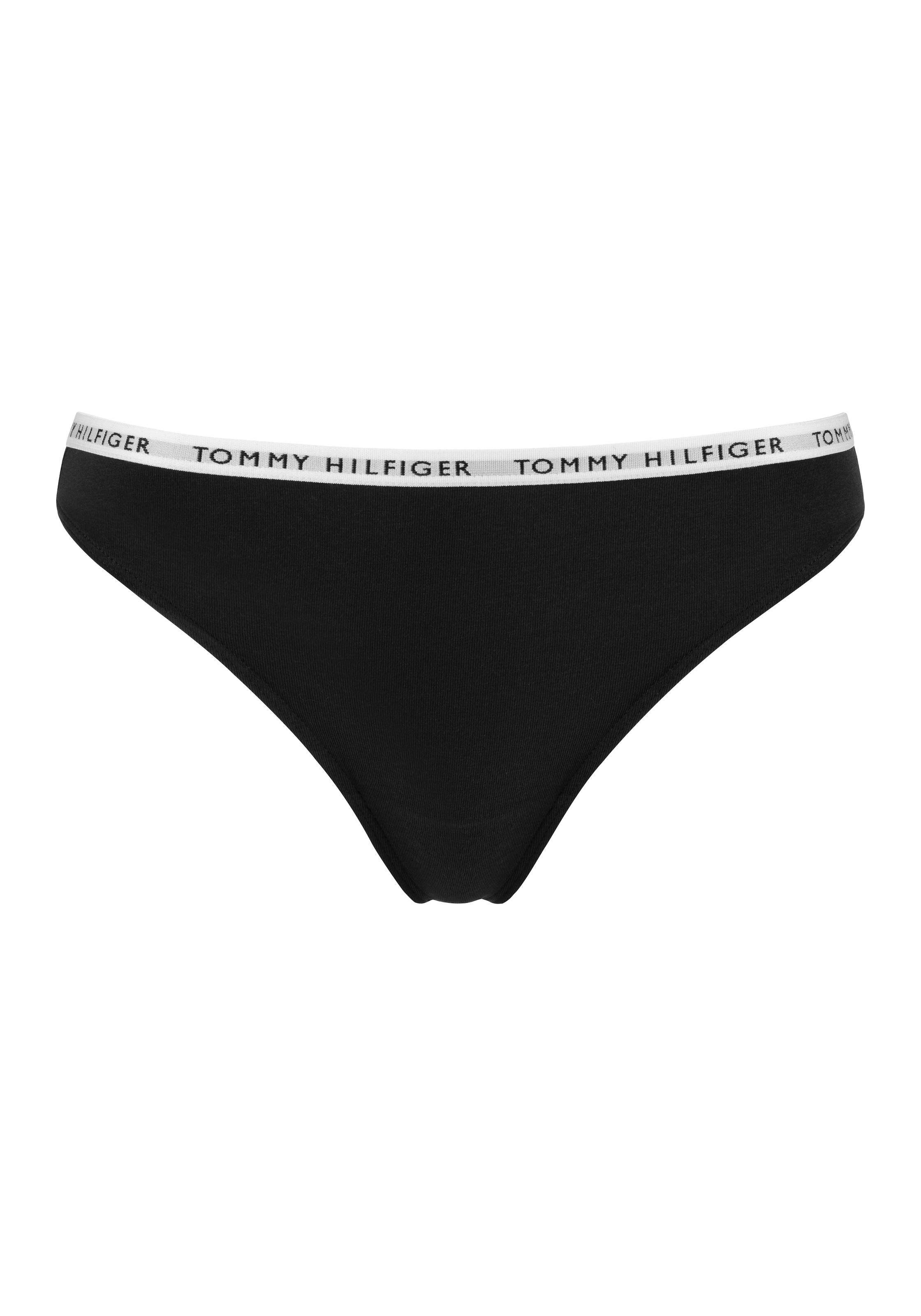 Tommy Hilfiger Underwear String, (3 St.), mit schmalem Logobündchen