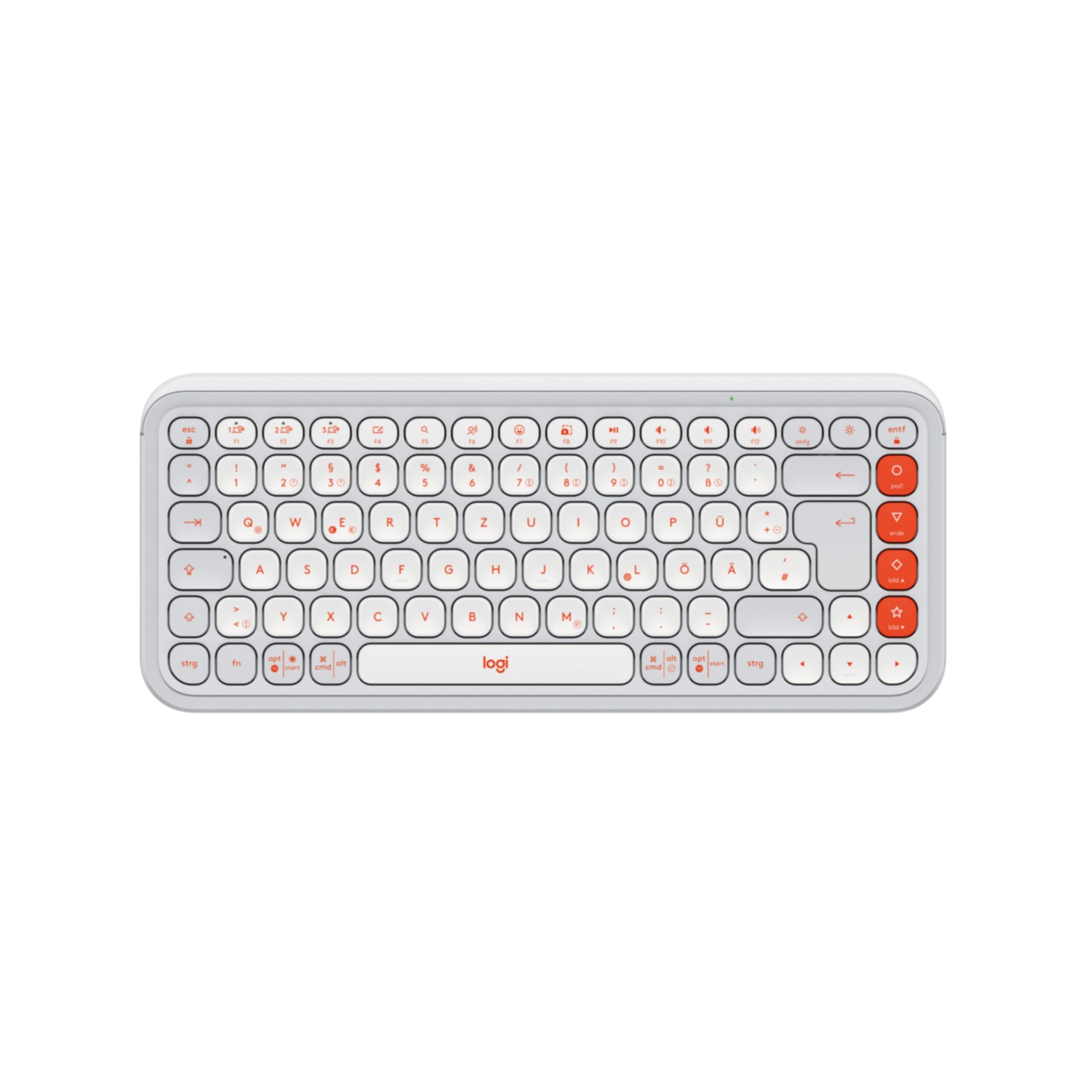 Logitech Wireless-Tastatur »POP Icon Keys«, (Fn-Tasten)