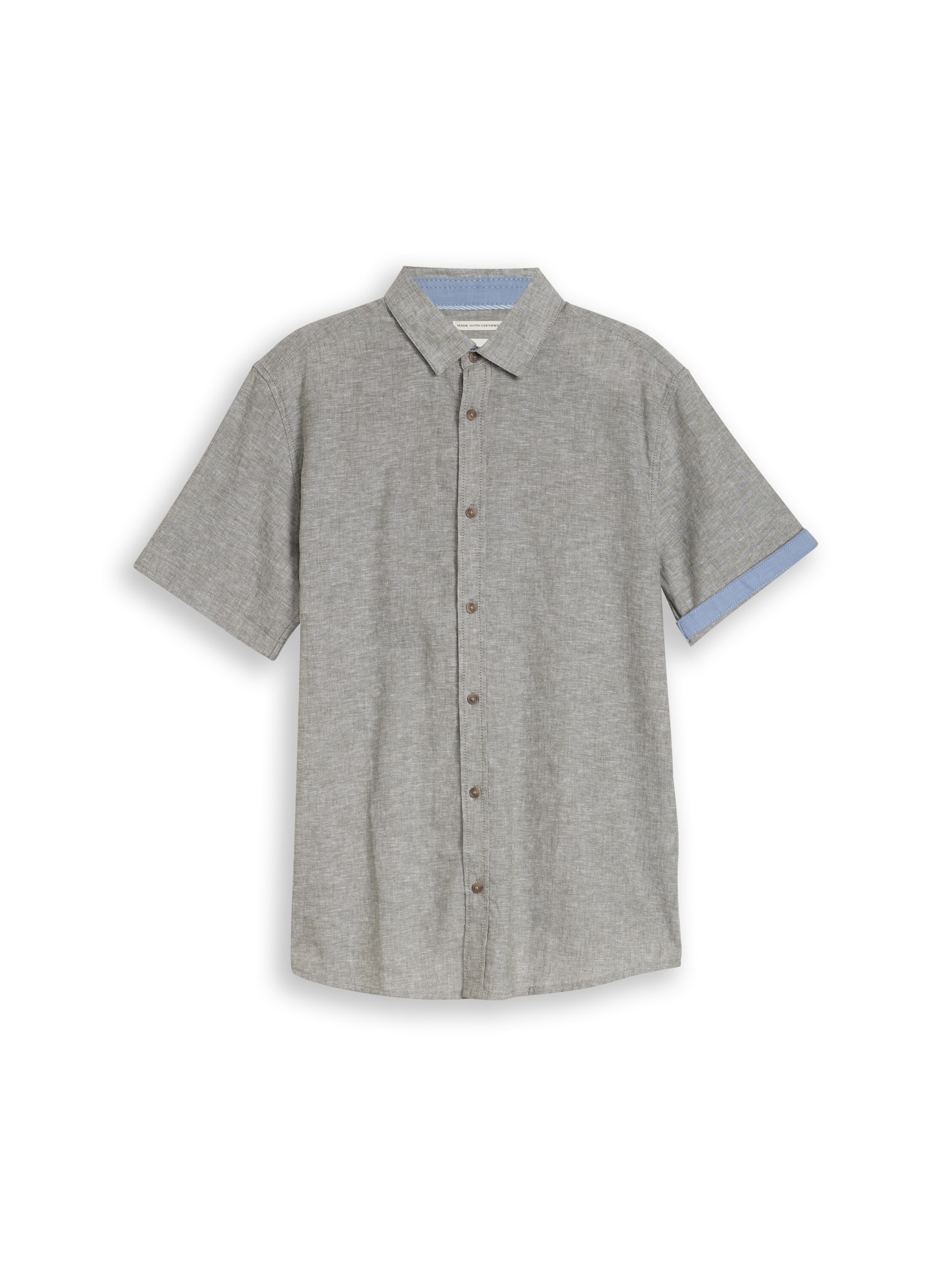 TOM TAILOR Kurzarmhemd mit Kent Kragen