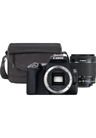 Systemkamera »250D + EF-S 18-55mm f/3.5-5.6 III + SB130 Kit«, EF-S 18-55mm f/3.5-5.6...