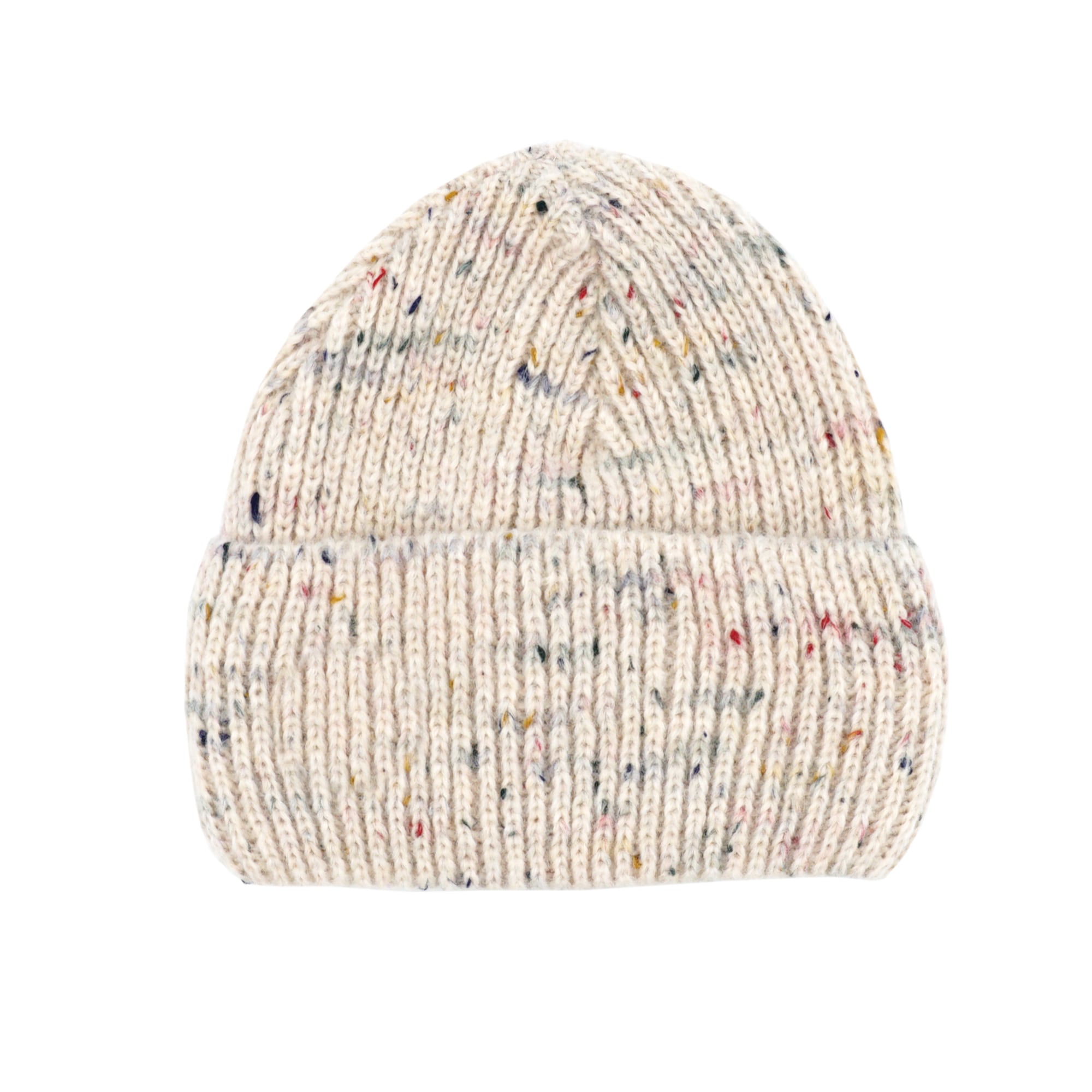 MAXIMO Beanie, wärmend, mehrfarbig, mit breitem Umschlag, gefüttert