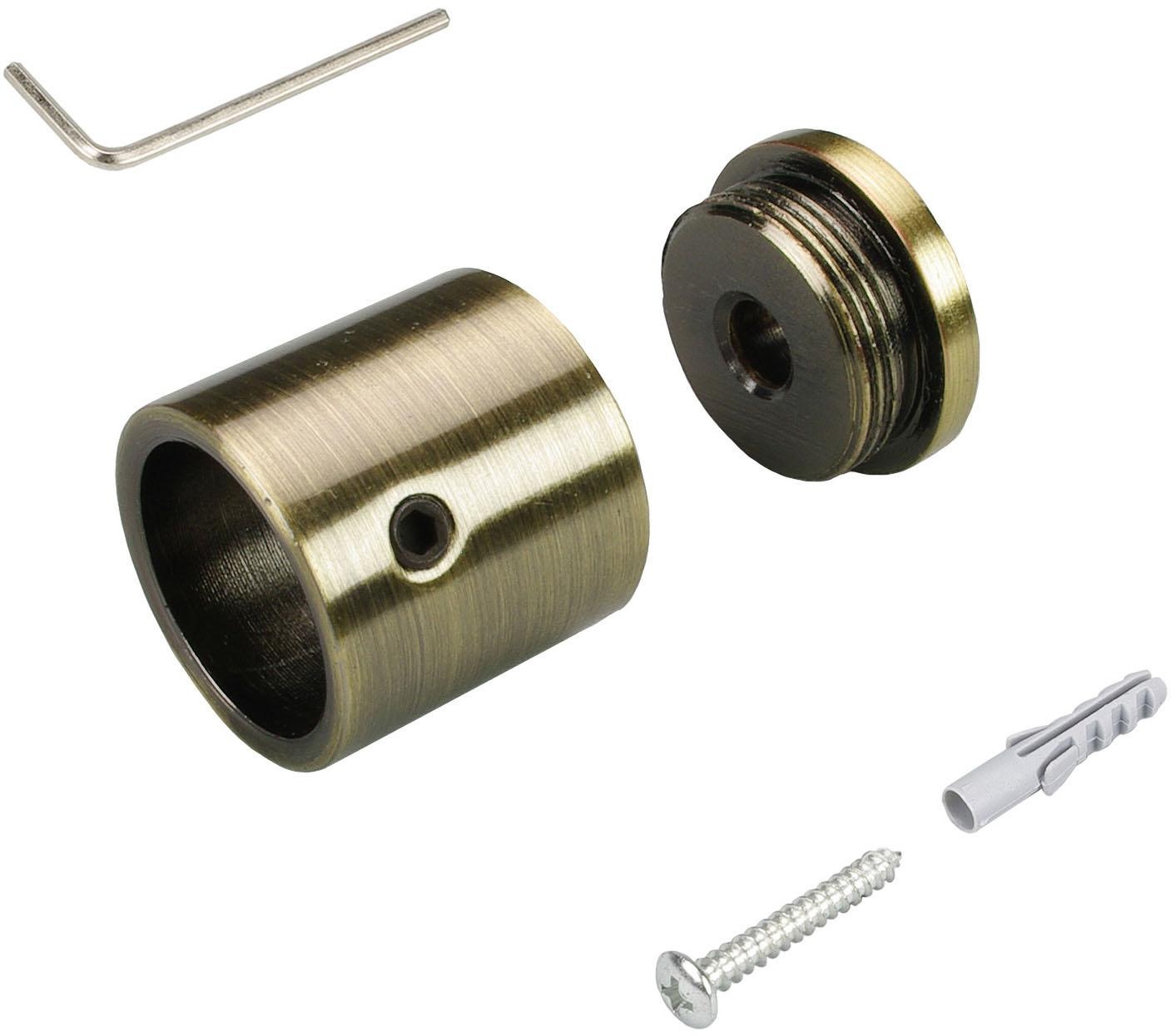 Liedeco Wandlager, für Gardinenstangen Ø 16 mm