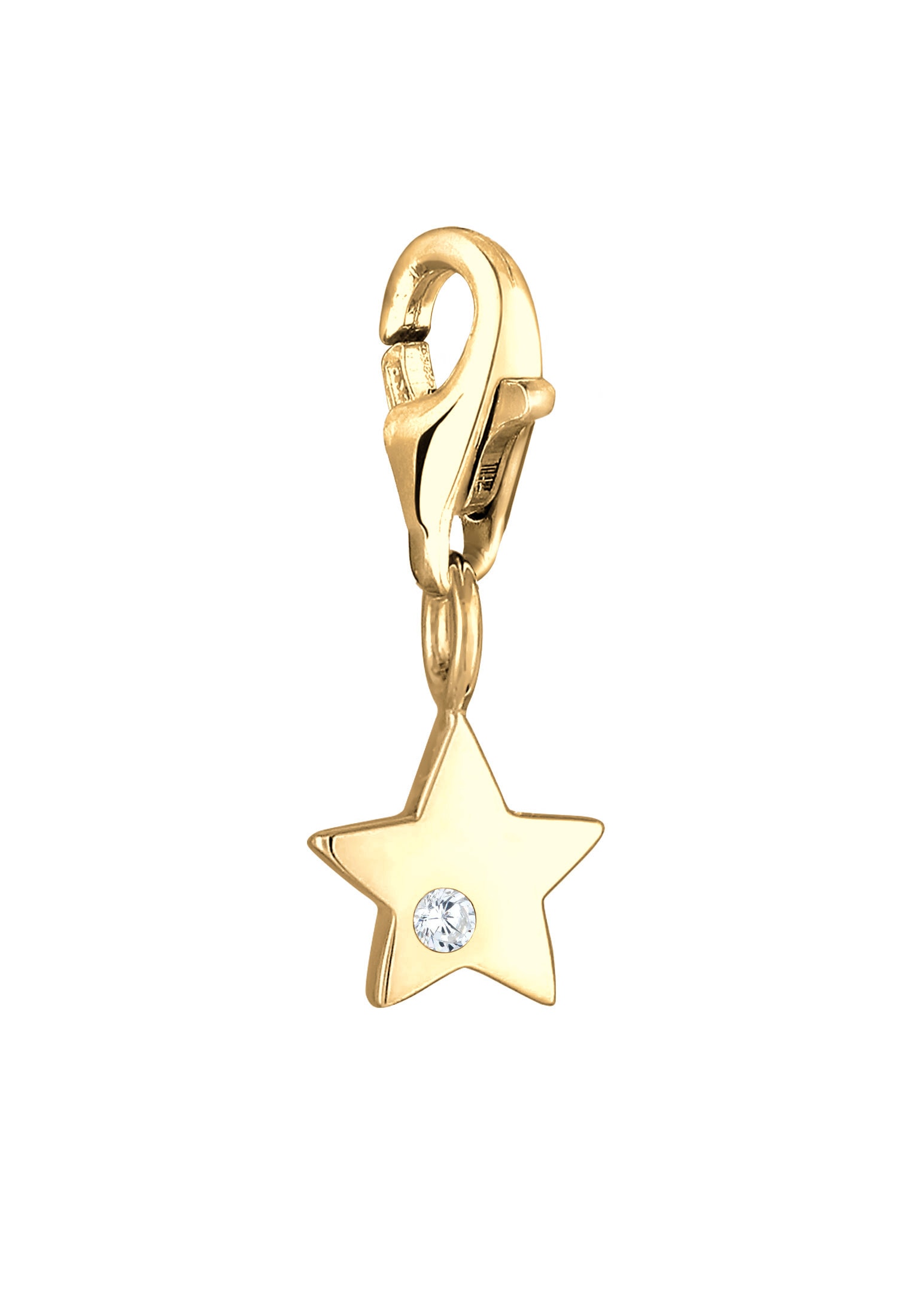 Nenalina Charm-Einhänger »Charm Stern Star Astro Himmlisch 925 Silber«