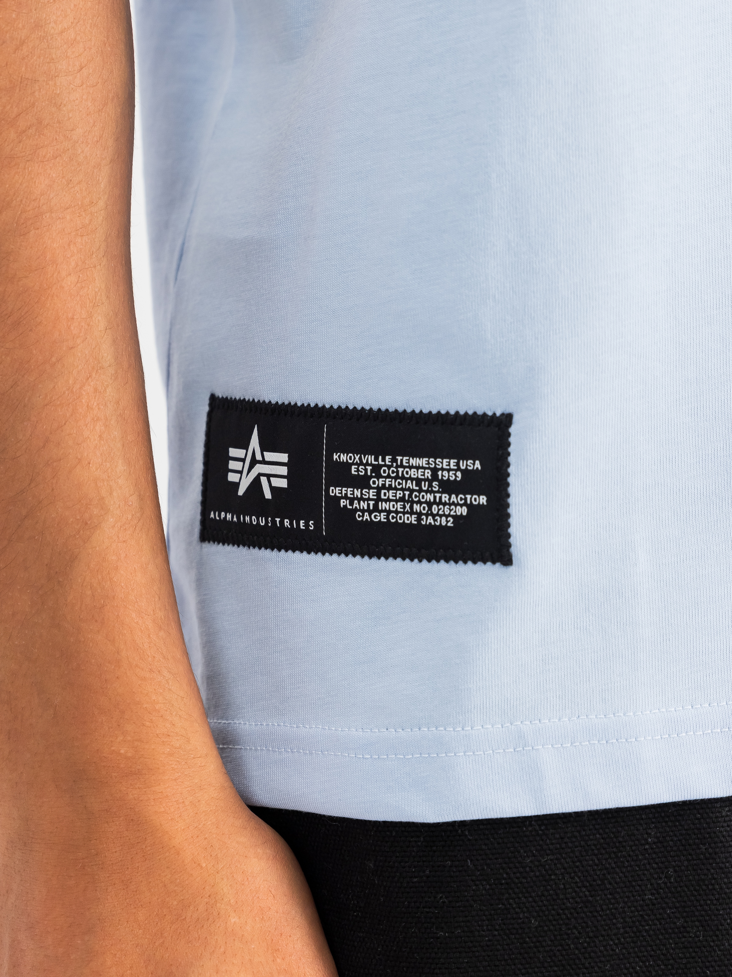 Alpha Industries Rundhalsshirt »Label T BP«