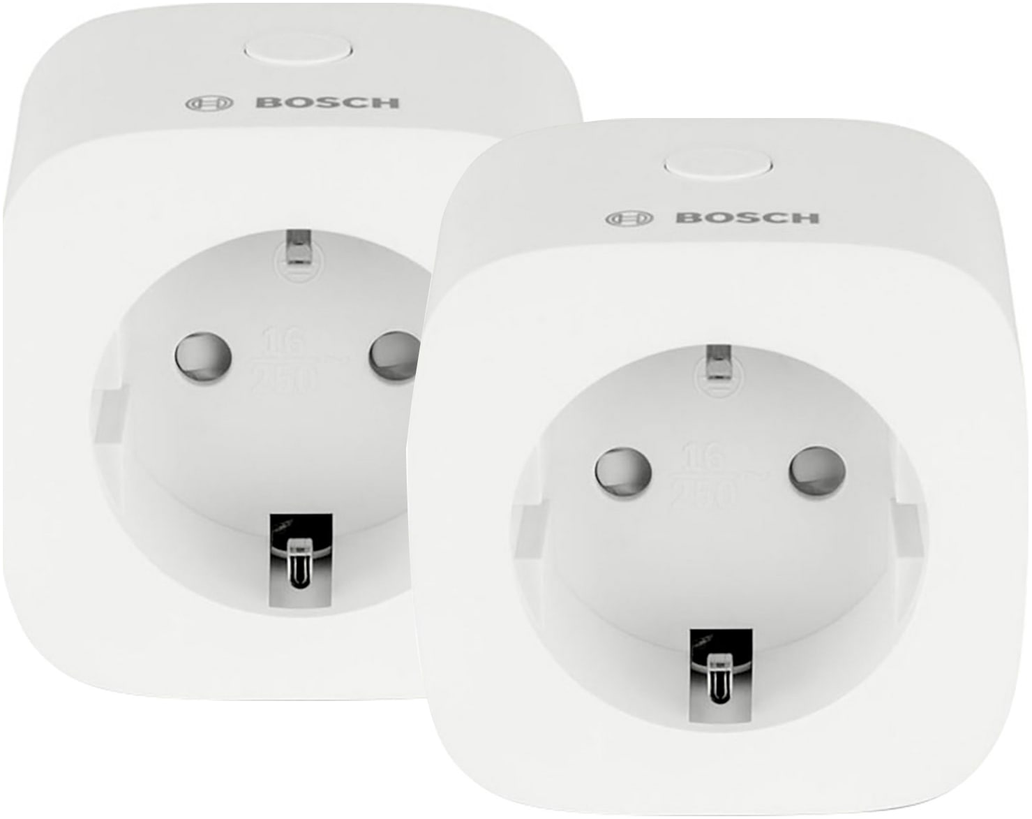 Steckdose »Smart Home Zwischenstecker Kompakt 2er-Set«, (2 St.)