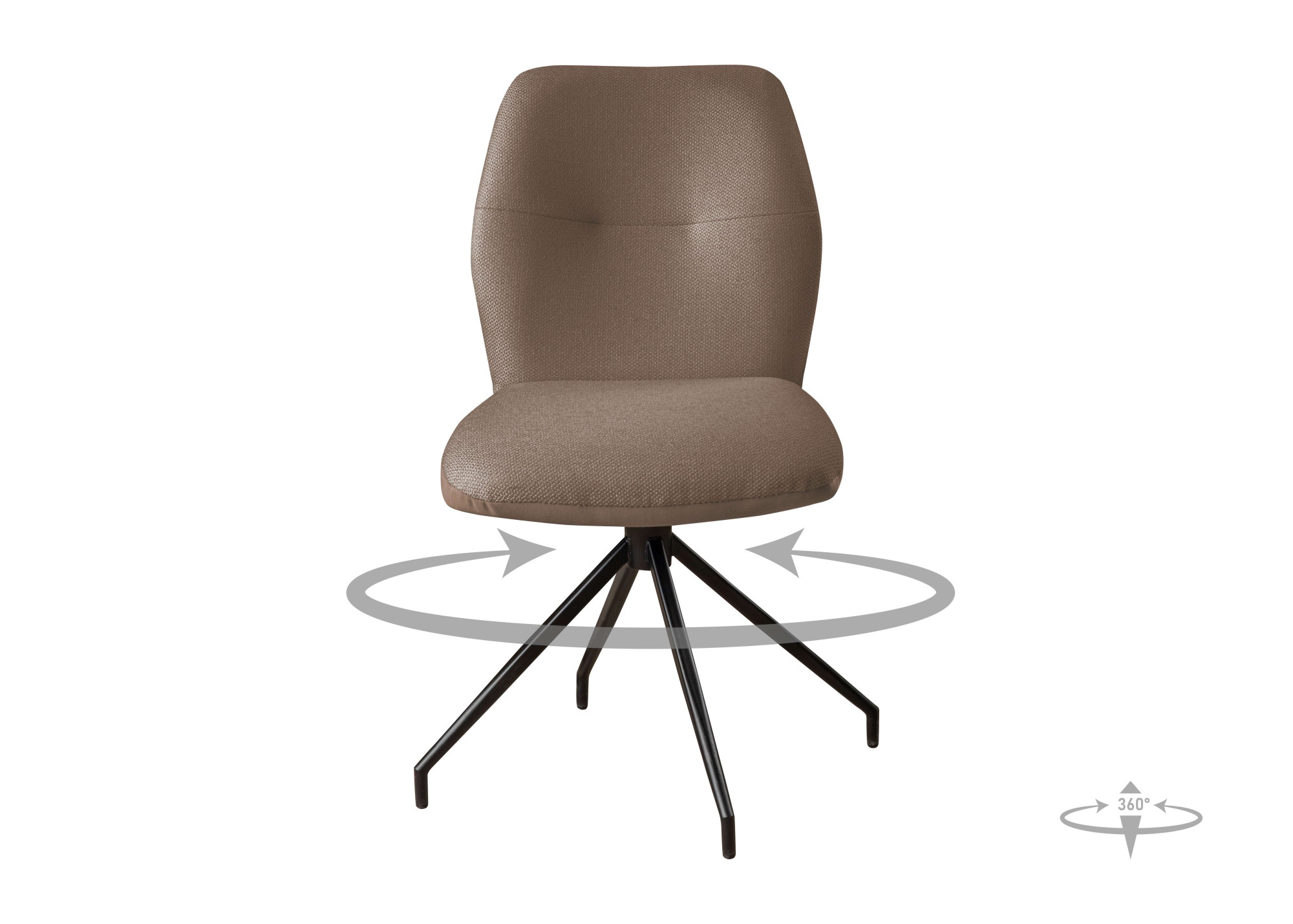 Home affaire Eckbankgruppe »Gabi Essecke, Sitzgruppe, Eckbankgruppe, Küchenbankgruppe« Set, 4tlg, 4 tlg. tlg. Stuhl: 360° drehbar (Rückst.), 2-Stoff-Design. Wellenfederung Eckbank