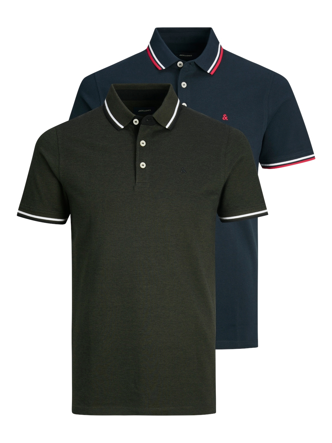 Jack & Jones Poloshirt »JJEPAULOS POLO SS 2PK MP NOOS«