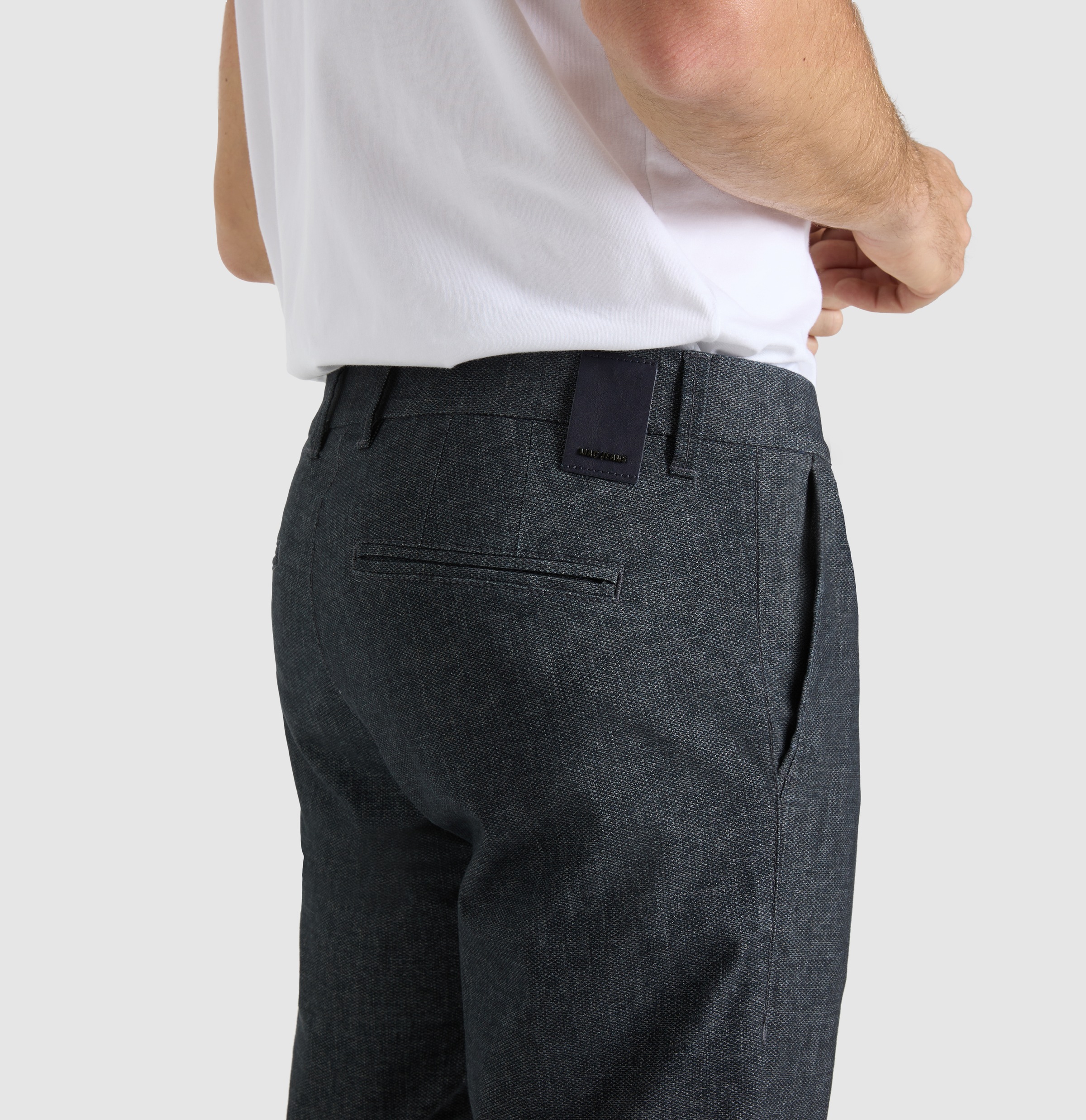 MAC Chinohose »Lennox«  aus elastischer Baumwollmischung