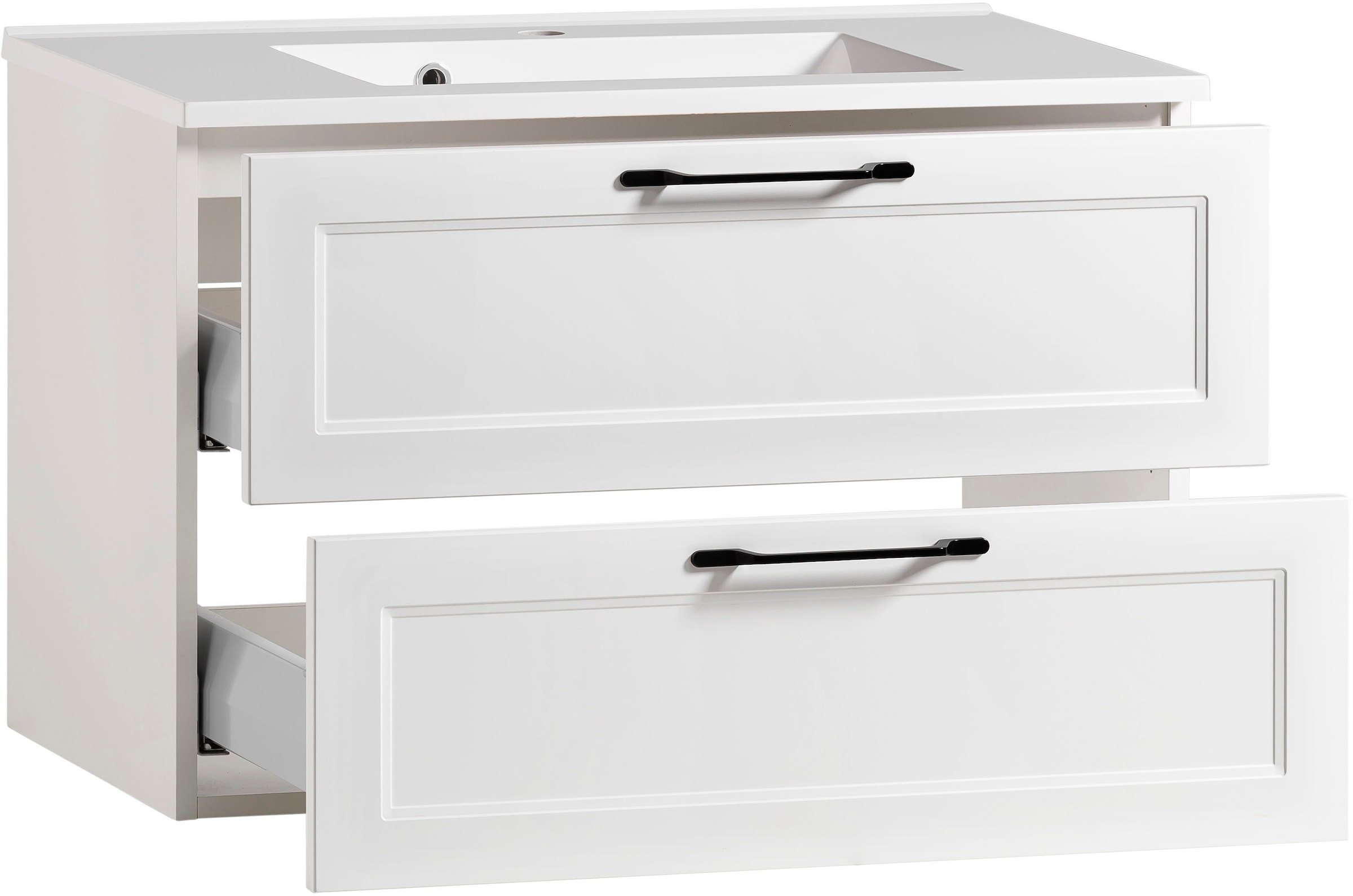 welltime Waschtisch »Lana«, Badmöbel inkl. Waschbecken, 80 cm breit
