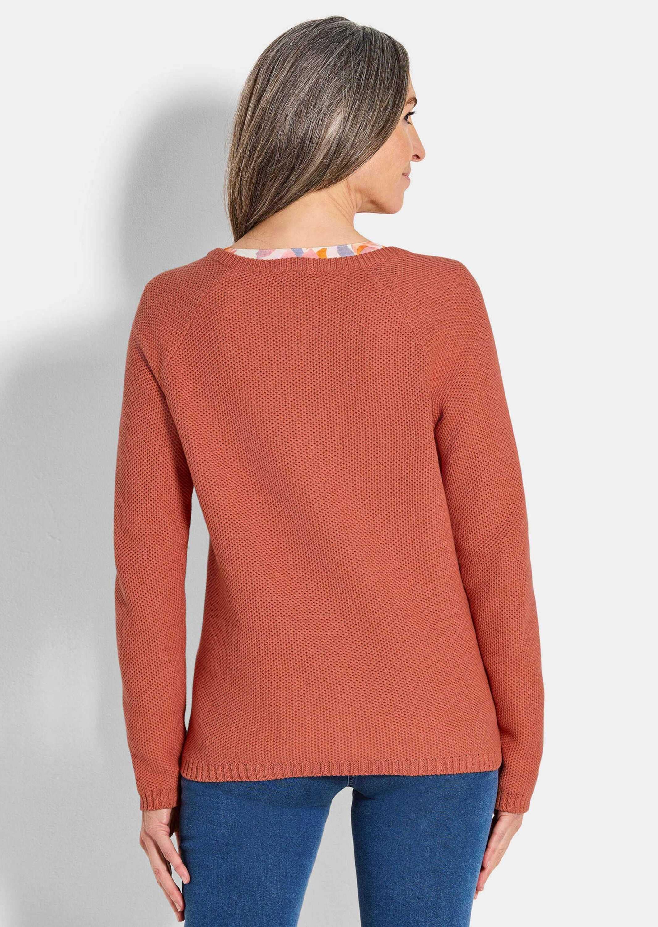 GOLDNER Strickjacke »Strickjacke aus reiner Baumwolle«