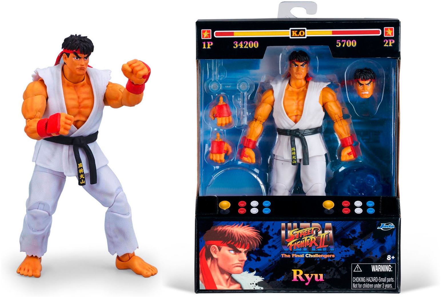 Spielfigur »Street Fighter II Ryu«