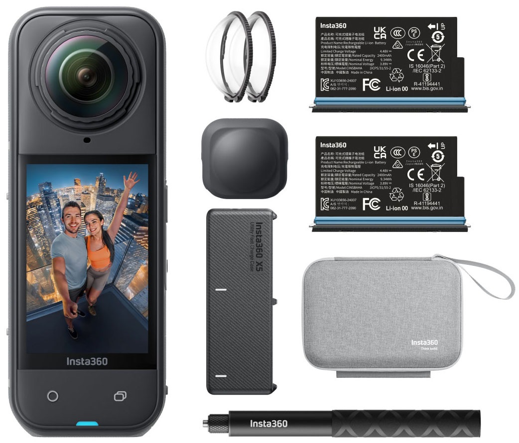 Insta360 Action Cam »X5 Essentials Bundle« 8K Bluetooth