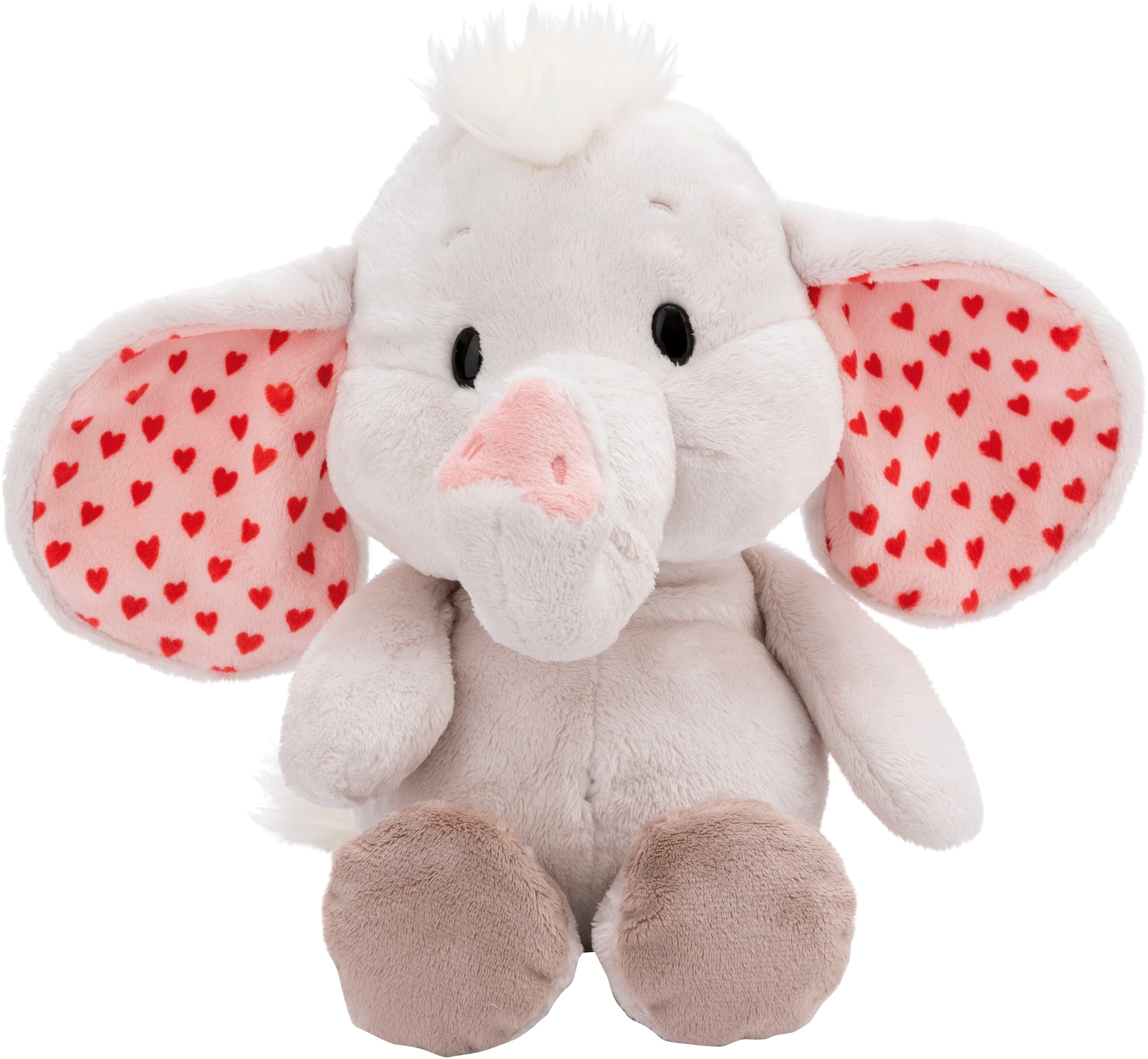 Nici Kuscheltier »Love, Elefant hellgrau, 48 cm«, schlenkernd