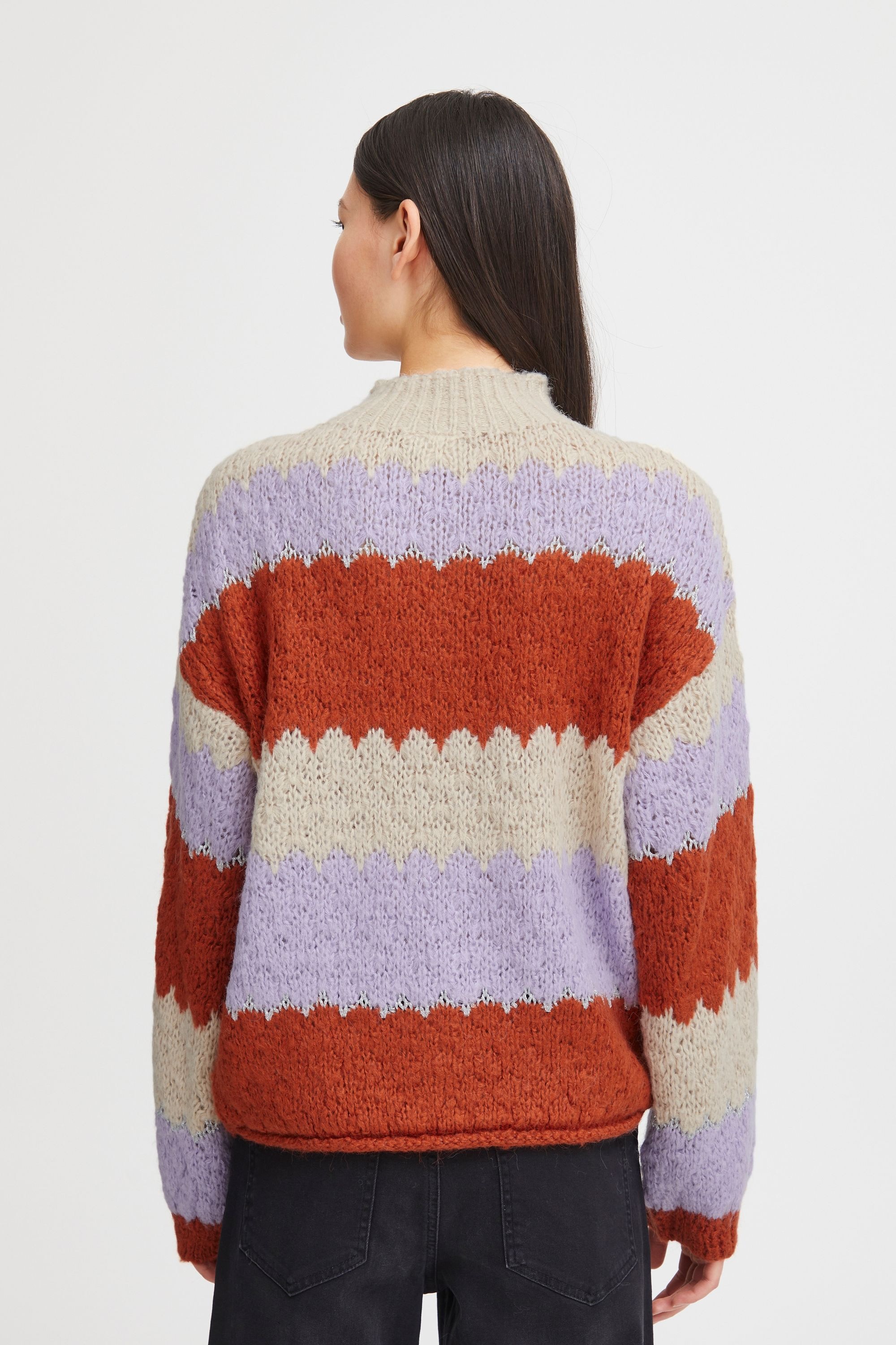 Ichi Strickfleece-Pullover »Strickpullover IHOsansa«