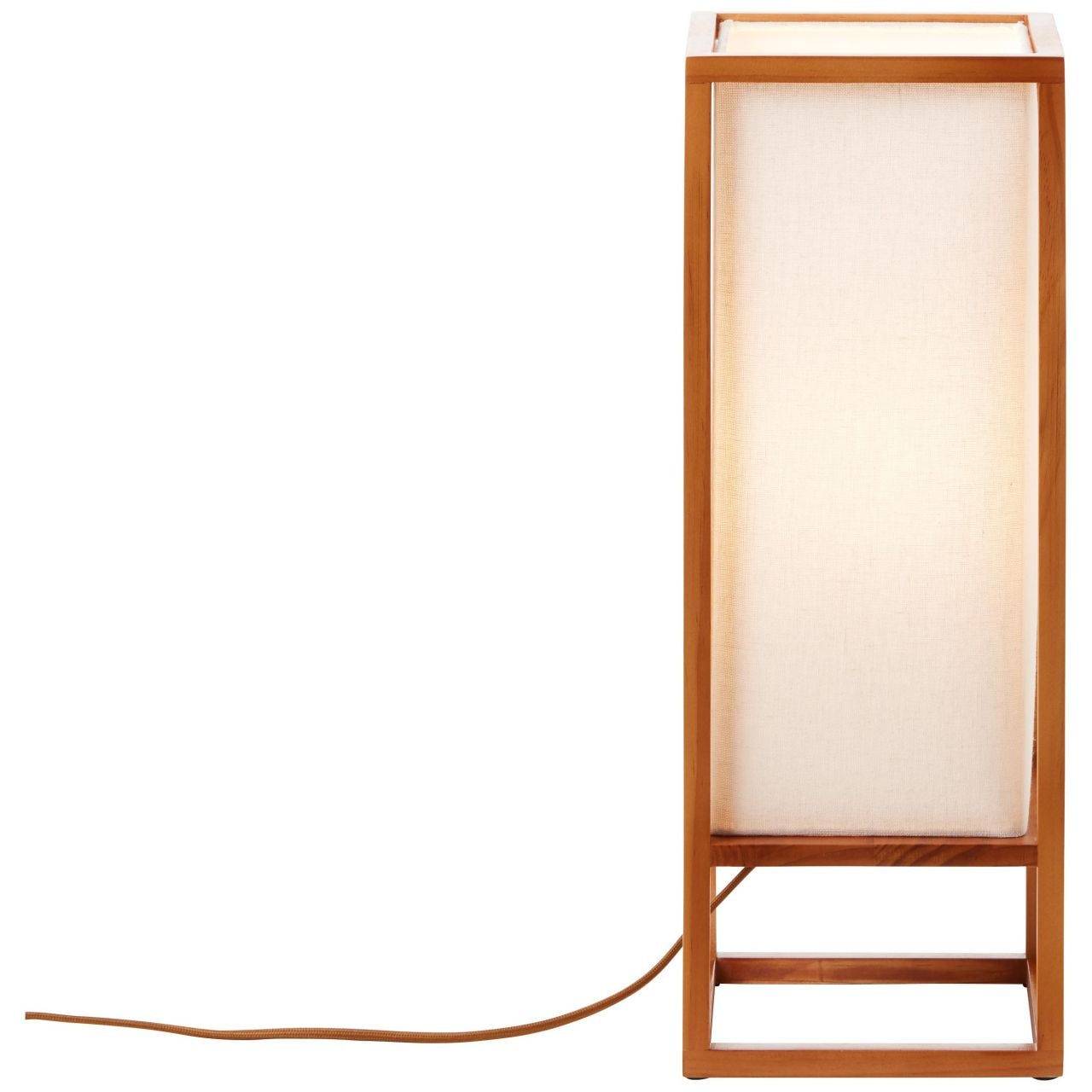 Brilliant Tischleuchte »Seaside«, 1 flammig, Leuchtmittel E27 | ohne Leuchtmittel, 53cm natur/weiß
