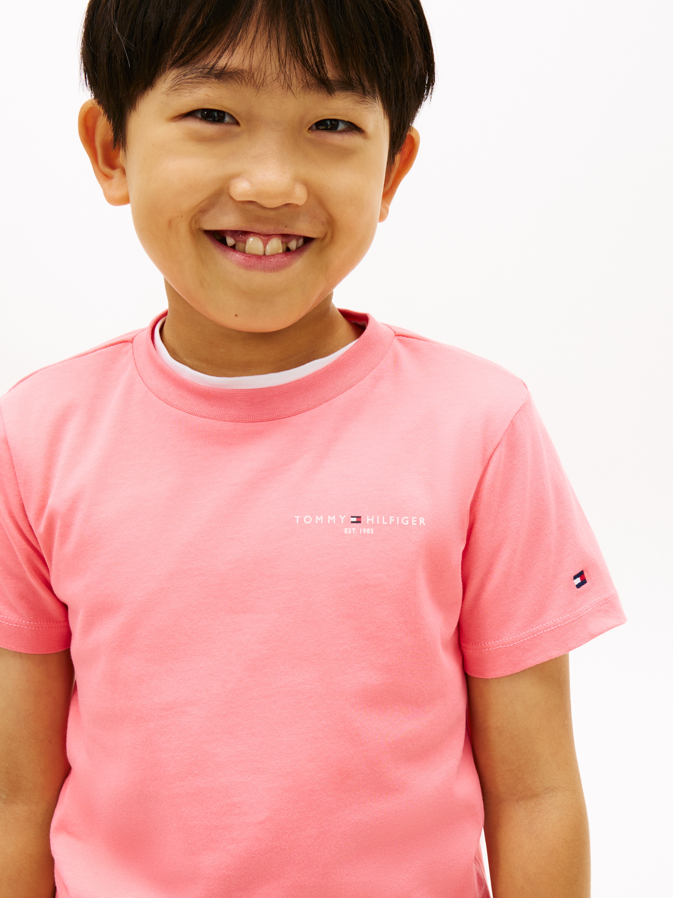 Tommy Hilfiger T-Shirt »MINI CORP T-SHIRT« Kinder bis 16 Jahre, Rundhals