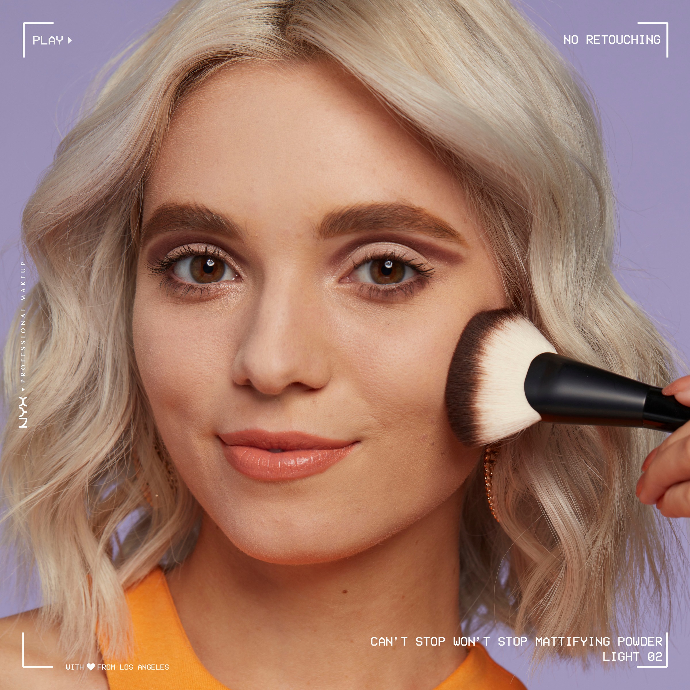 NYX Puder »Professional Makeup CSWS Mattifying Powder« Verschmiert nicht, deckt zuverlässig, setzt sich nicht ab, mattierend.