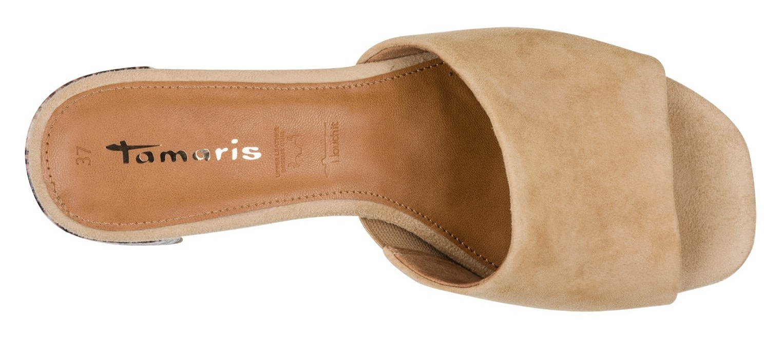 Tamaris Pantolette  Blockabsatz, Businessschuh, Abendschuh mit Touch it-Ausstattung
