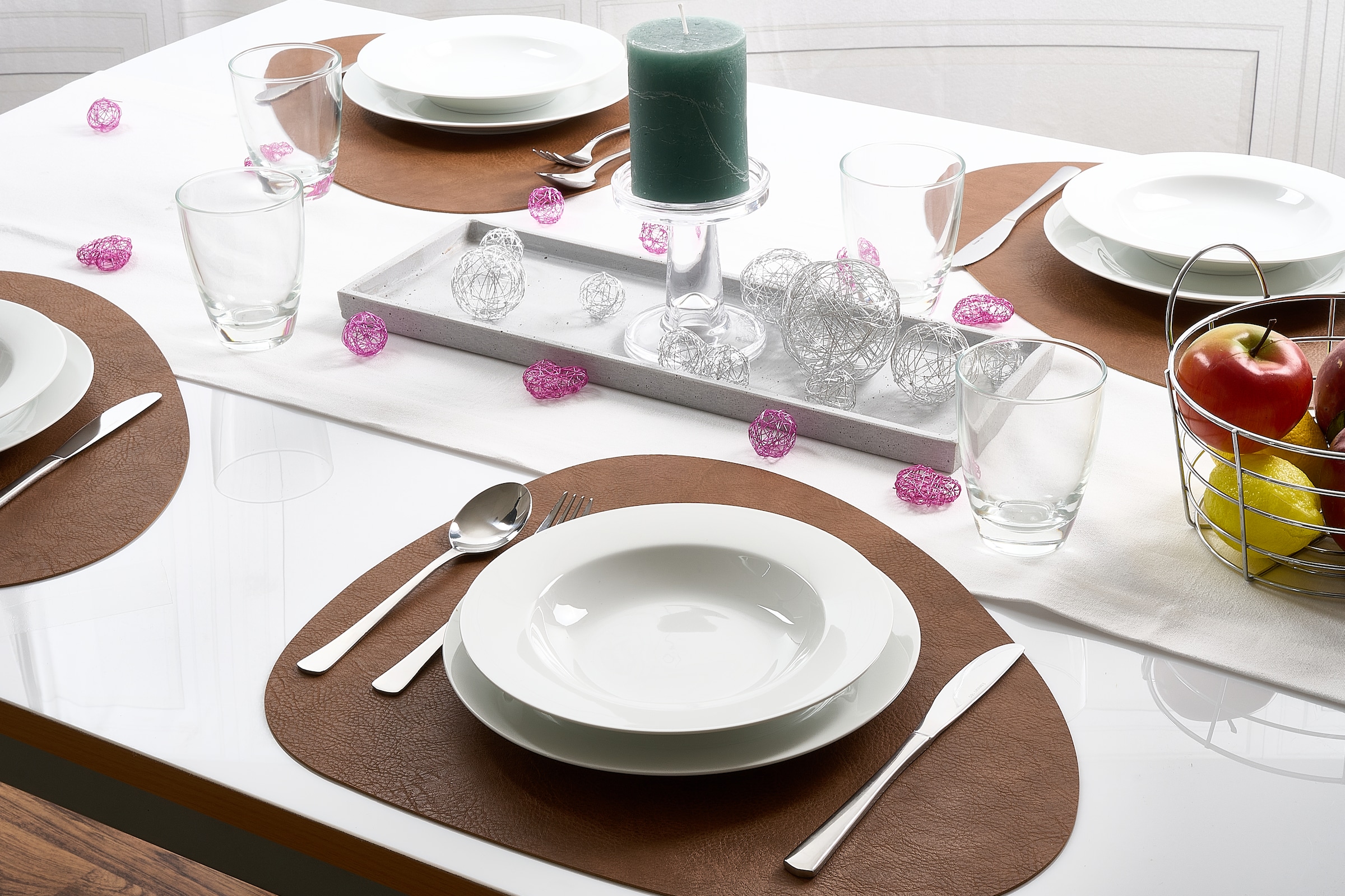 Retsch Arzberg Kombiservice »Geschirr-Set, Service Classico« zeitlose, schlichte Form, 30 Teile, für 6 Personen