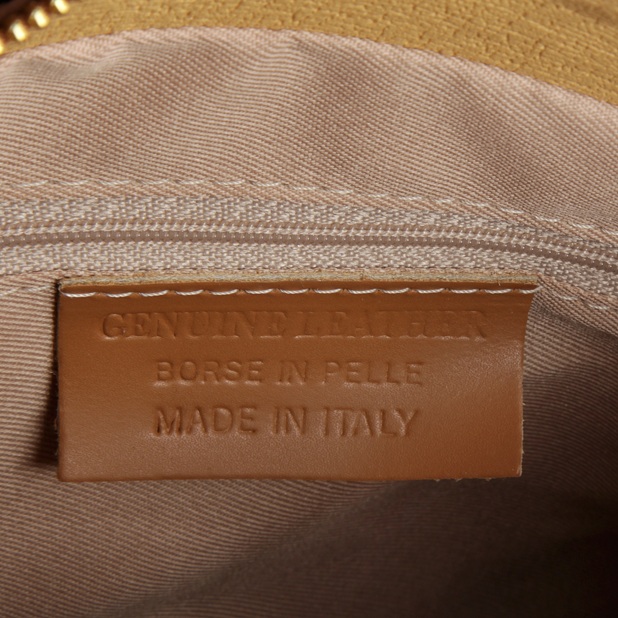 Cluty Henkeltasche, echt Leder, Made in Italy