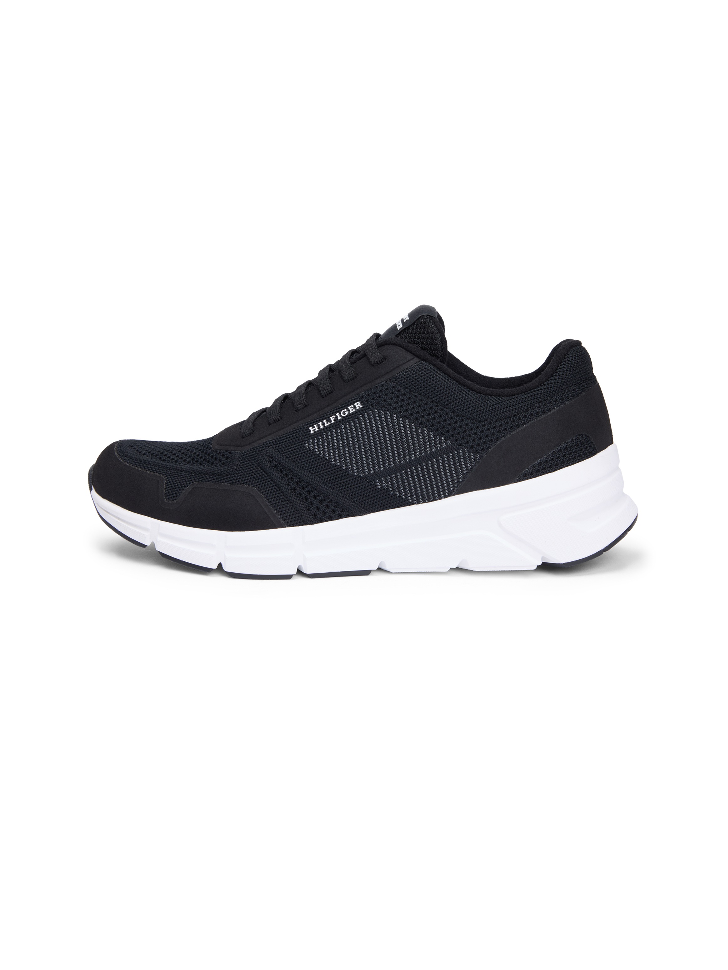 Tommy Hilfiger Sneaker »MODERN COMFORT RUN TECH KNIT«  , Freizeitschuh, Halbschuh, Schnürschuh mit seitlichem Logo