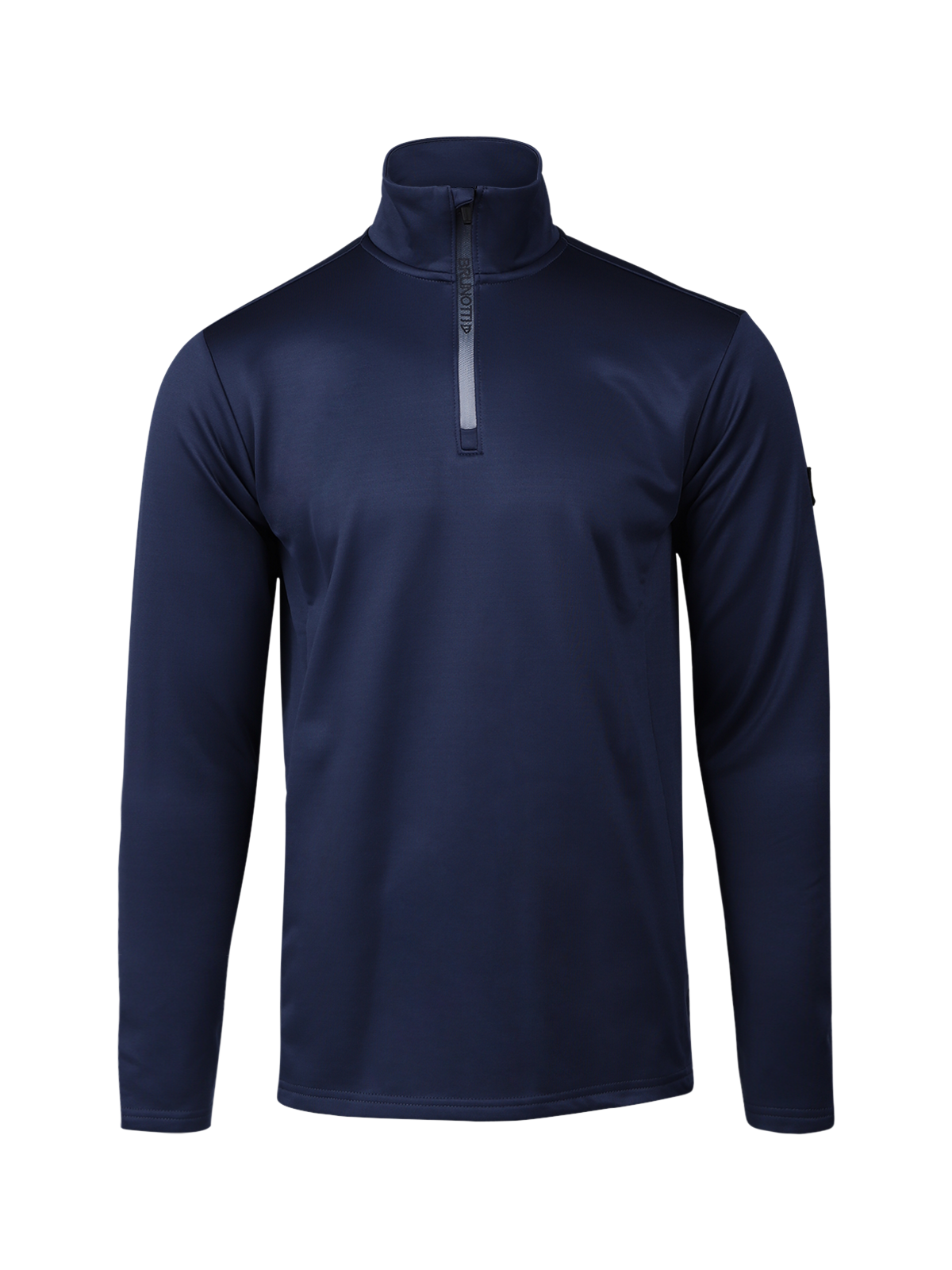 Brunotti Fleecepullover »Heros Men Fleece«, mit Badge-Applikation, aus Trikotfleece, atmungsaktiv, wasserabweisend
