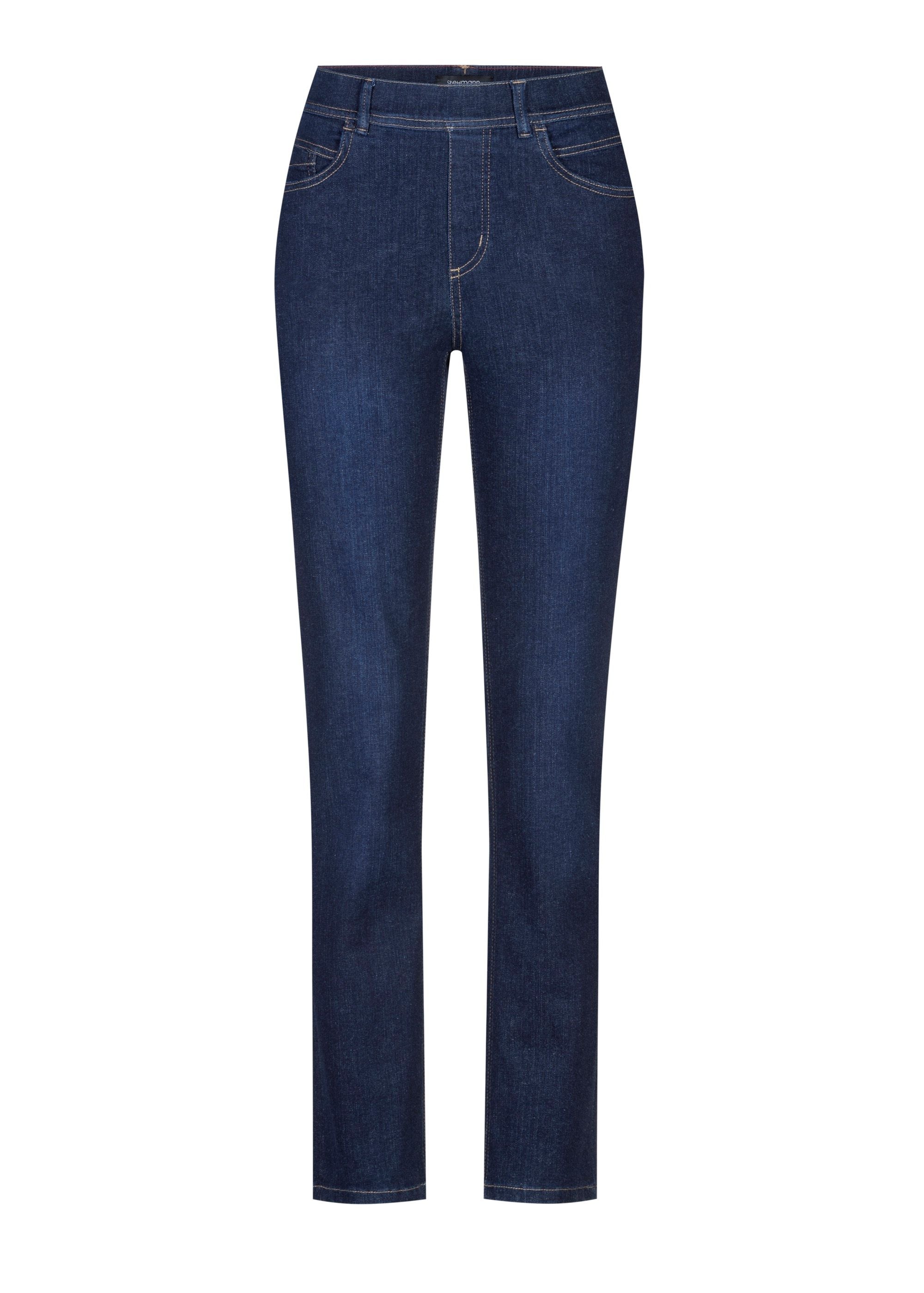 Stehmann Jeansjeggings »Melli-W« Straight Jeasn im 5-Pocket-Style mit Gummizug und Stretch