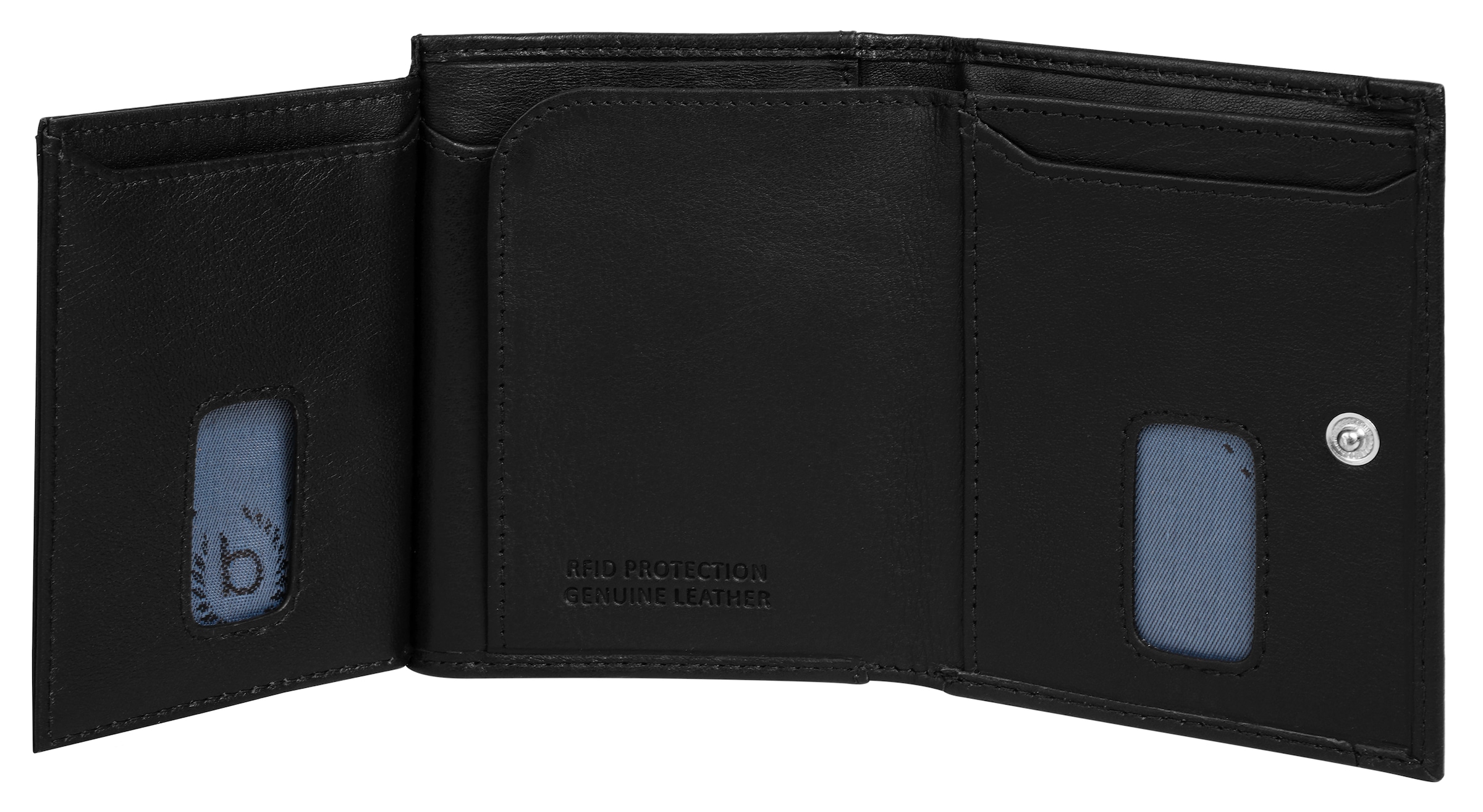 bugatti Geldbörse »SECURE SLIM«, echt Leder