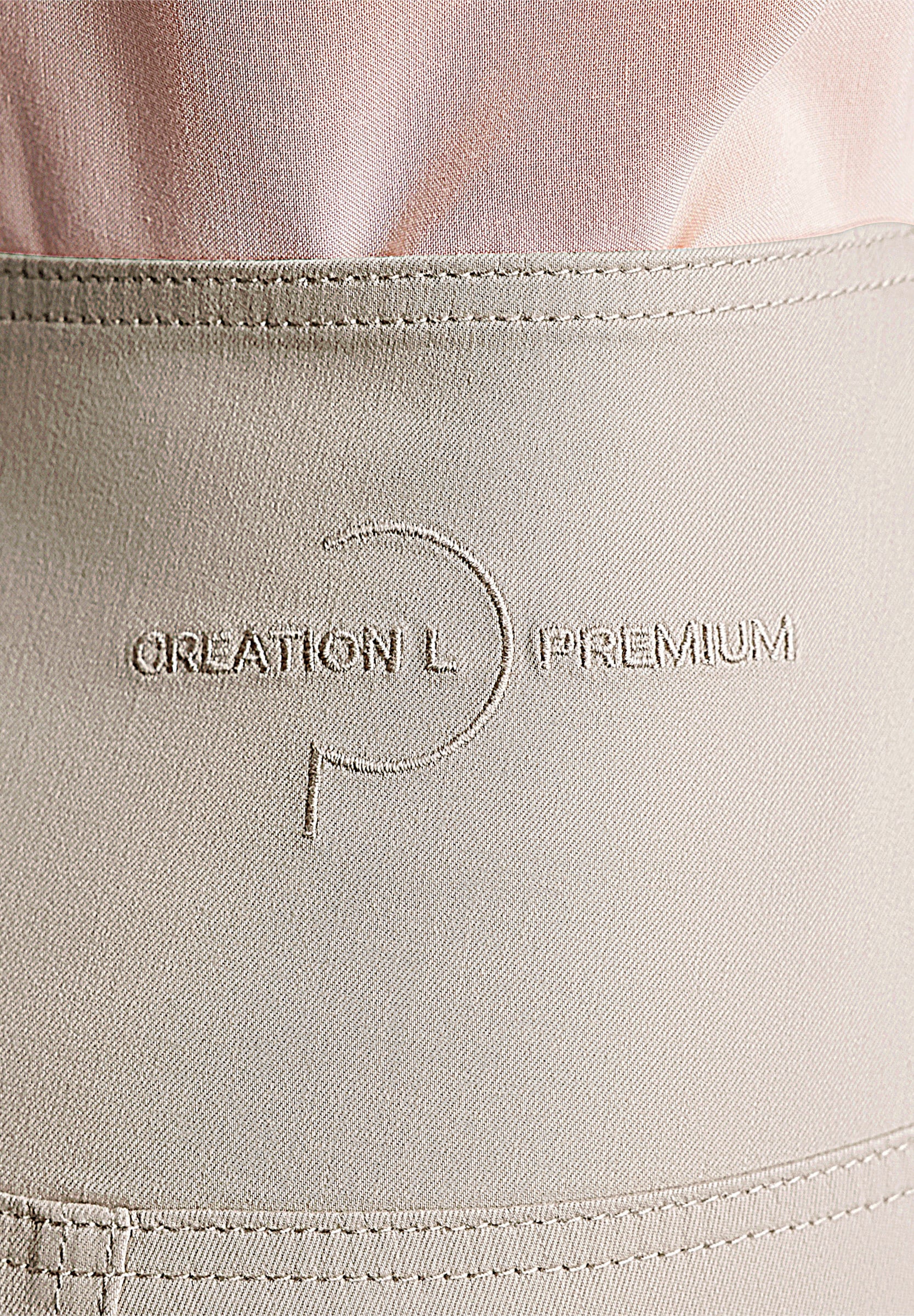 creation L Bequeme Jeans »Baumwoll-Lyocell-Jeans High-waist-Jeans mit Komfort-Bund«