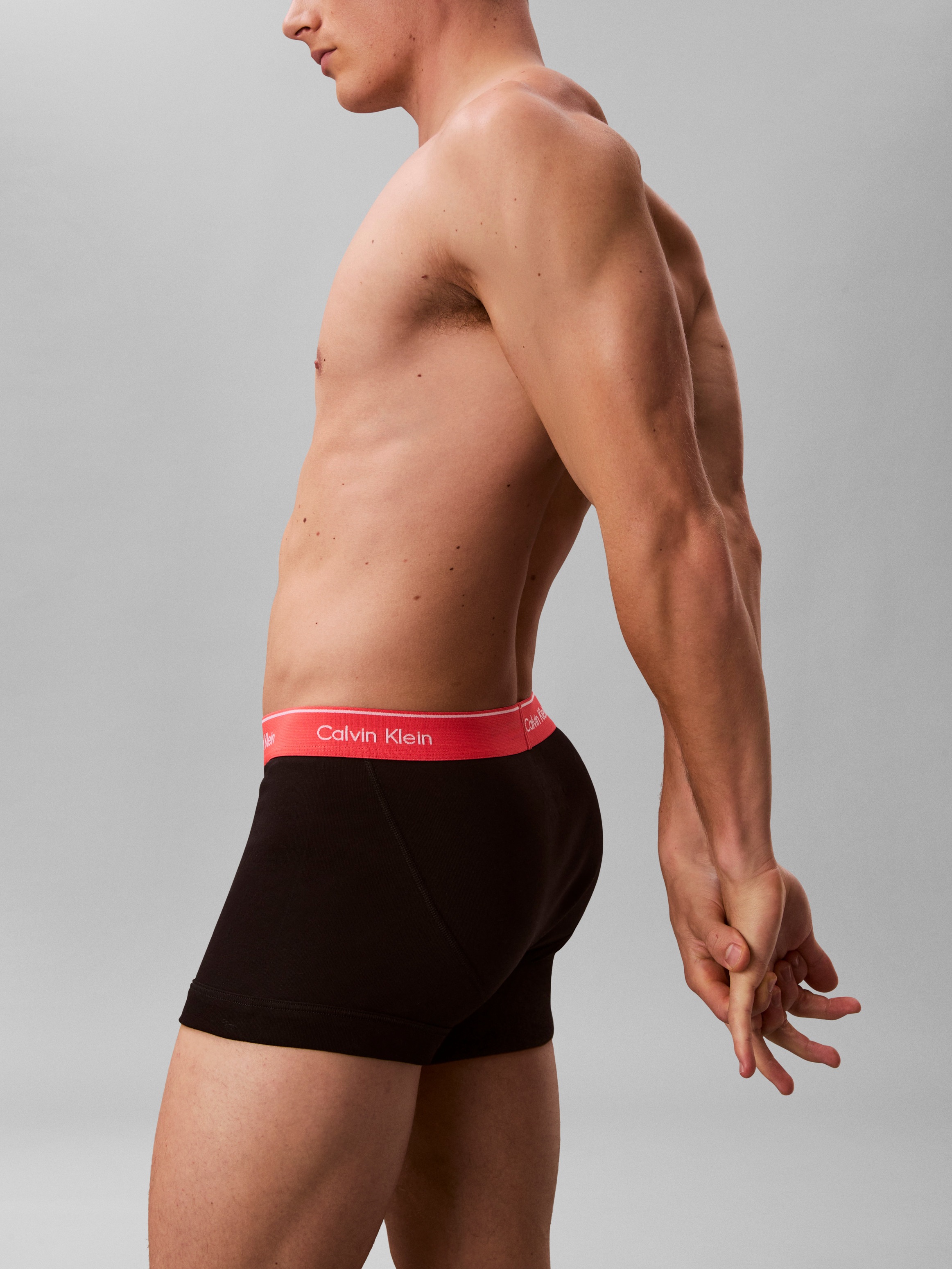 Calvin Klein Underwear Trunk »TRUNK 3PK« Packung, 3er-Pack,  mit Logo-Elastikbund