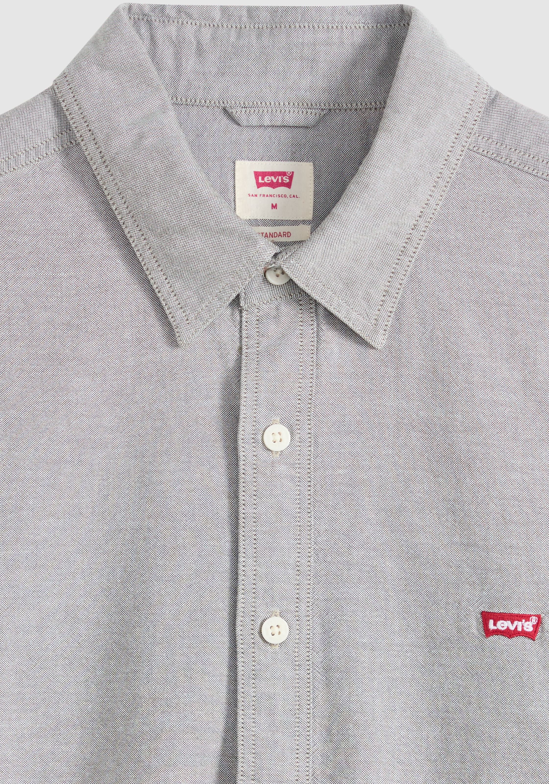 Levi's® Langarmhemd »CLS BATTERY HM SHIRT - STANDARD« mit abgerundetem Saum