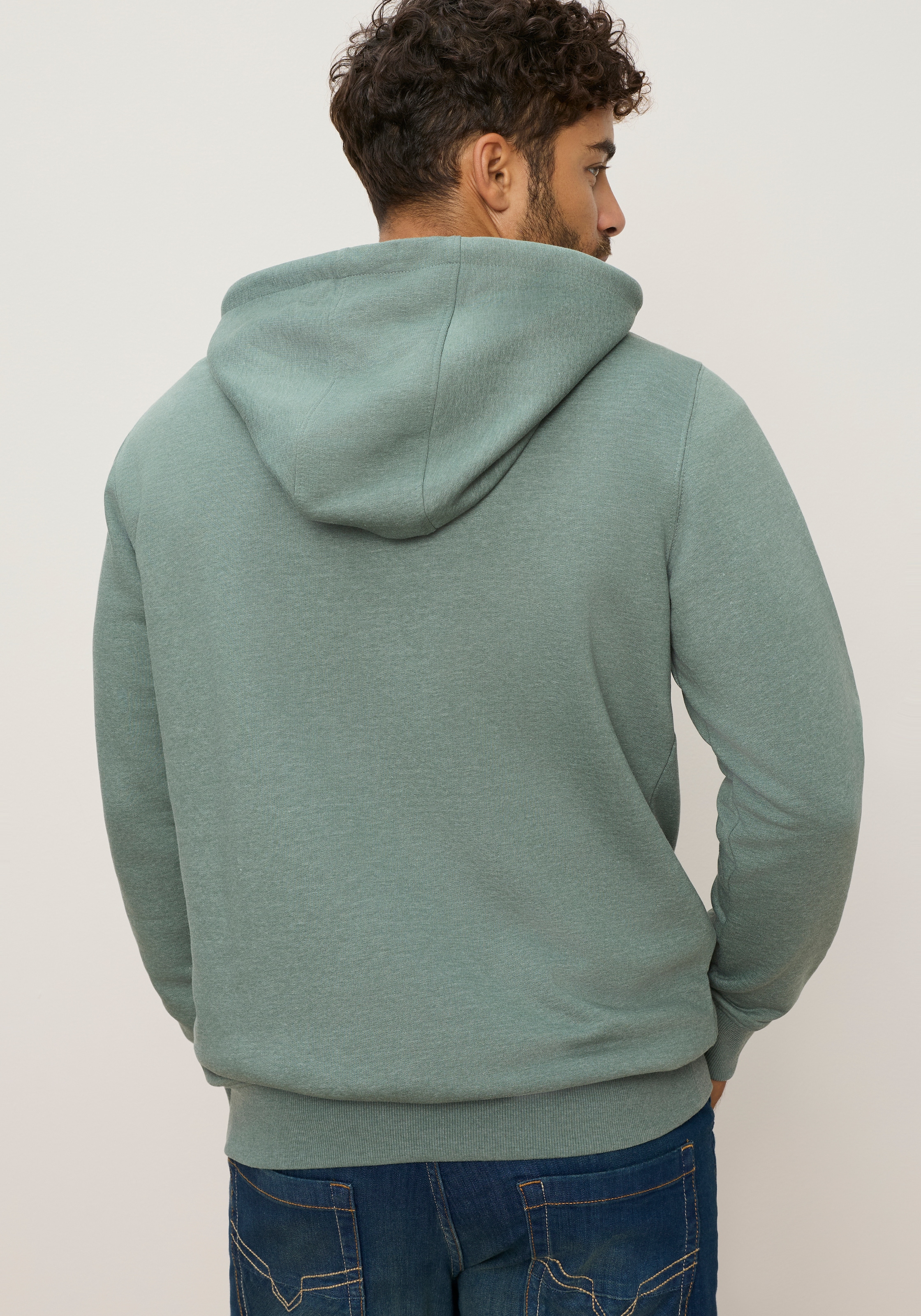 Man's World Kapuzensweatshirt , mit weitem Halsaussschnitt, auch in großen Größen erhältlich
