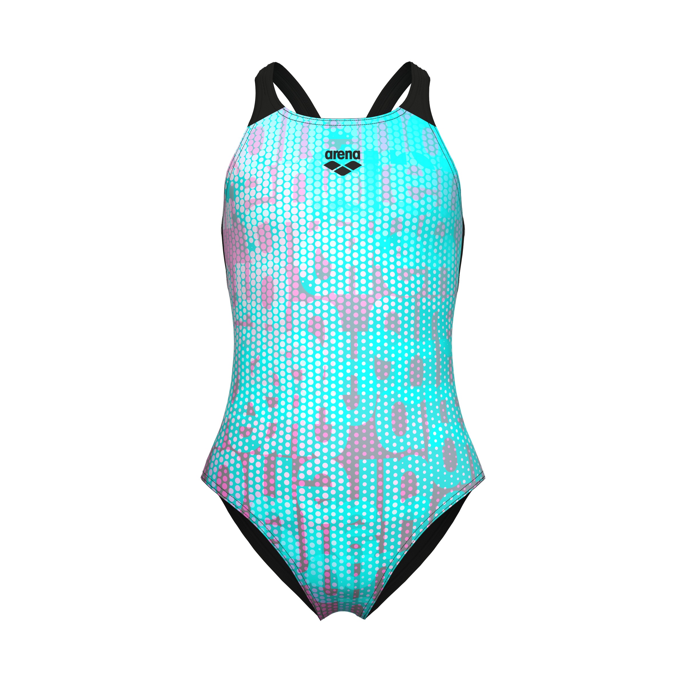 Arena Badeanzug »G ARENA MULTI COLOURS SWIMSUIT V BACK für Mädchen«
