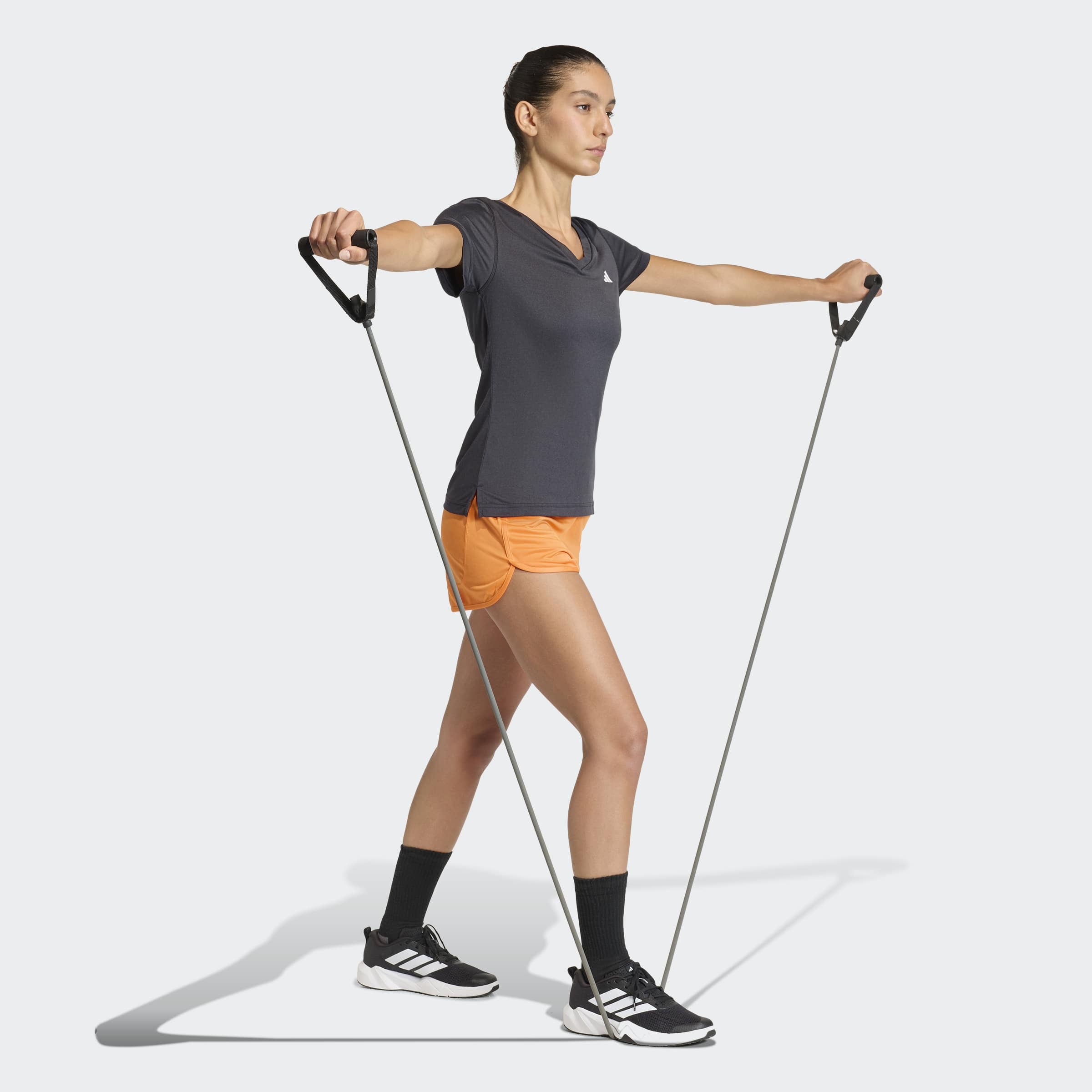 adidas Performance T-Shirt »ADIDAS WORKOUT ESSENTIALS MIT V-AUSSCHNITT«