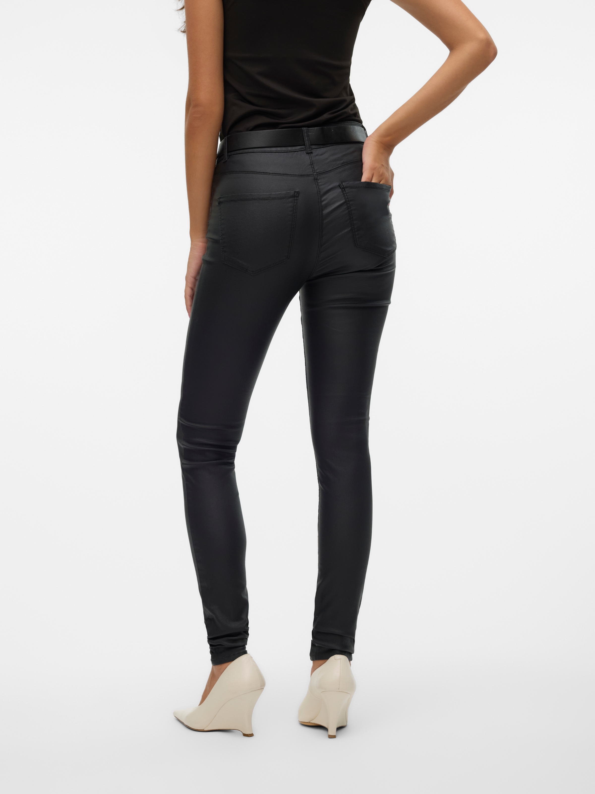 Vero Moda Stretch-Hose »VMSEVEN COATED«