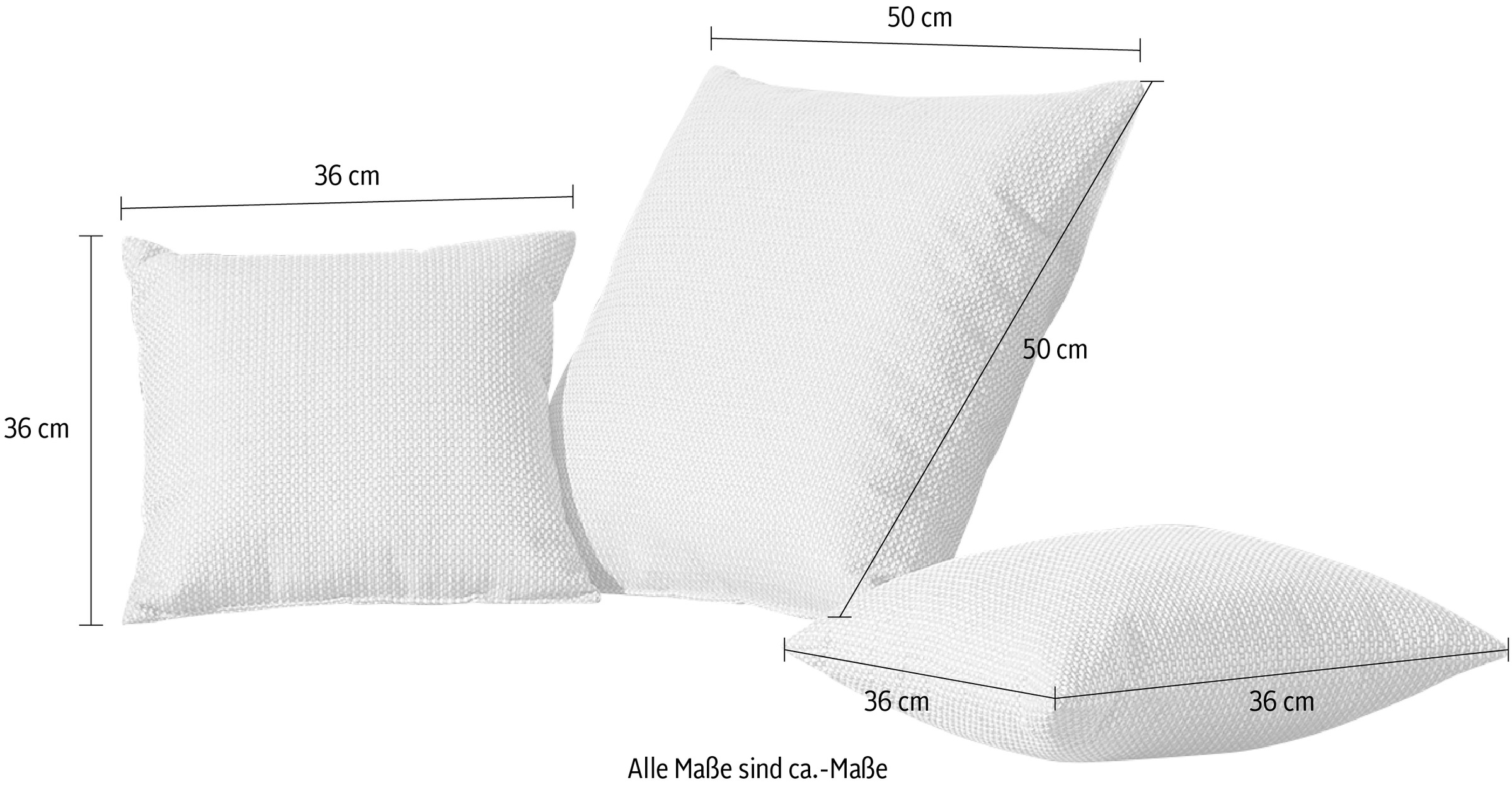Maintal Sofakissen »Aolana« perfekte Ergänzung für die Polsterliegen Aolana